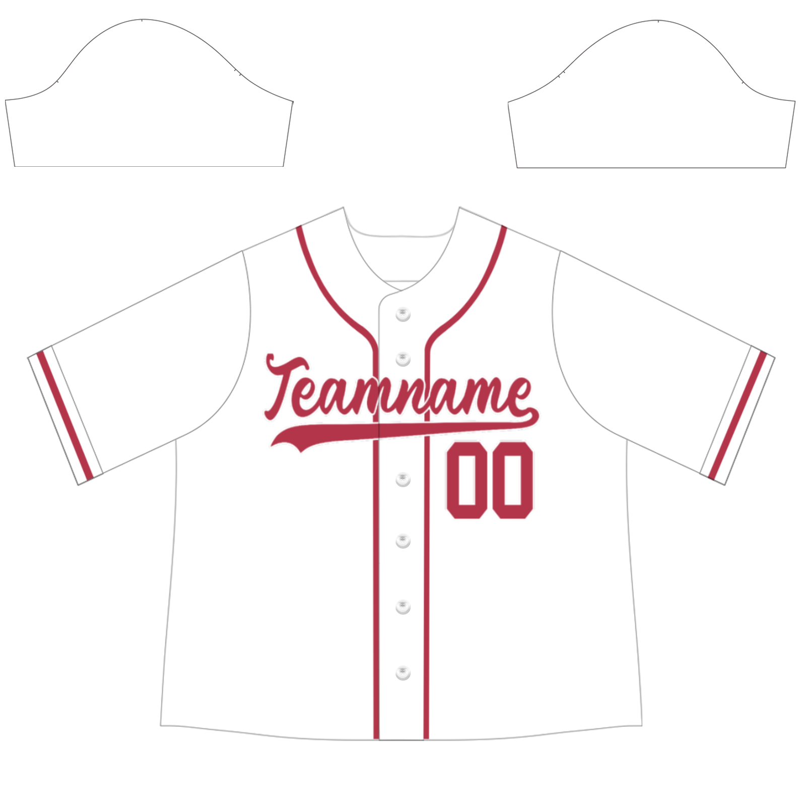 Custom White Black-White Authentic Baseball Jersey