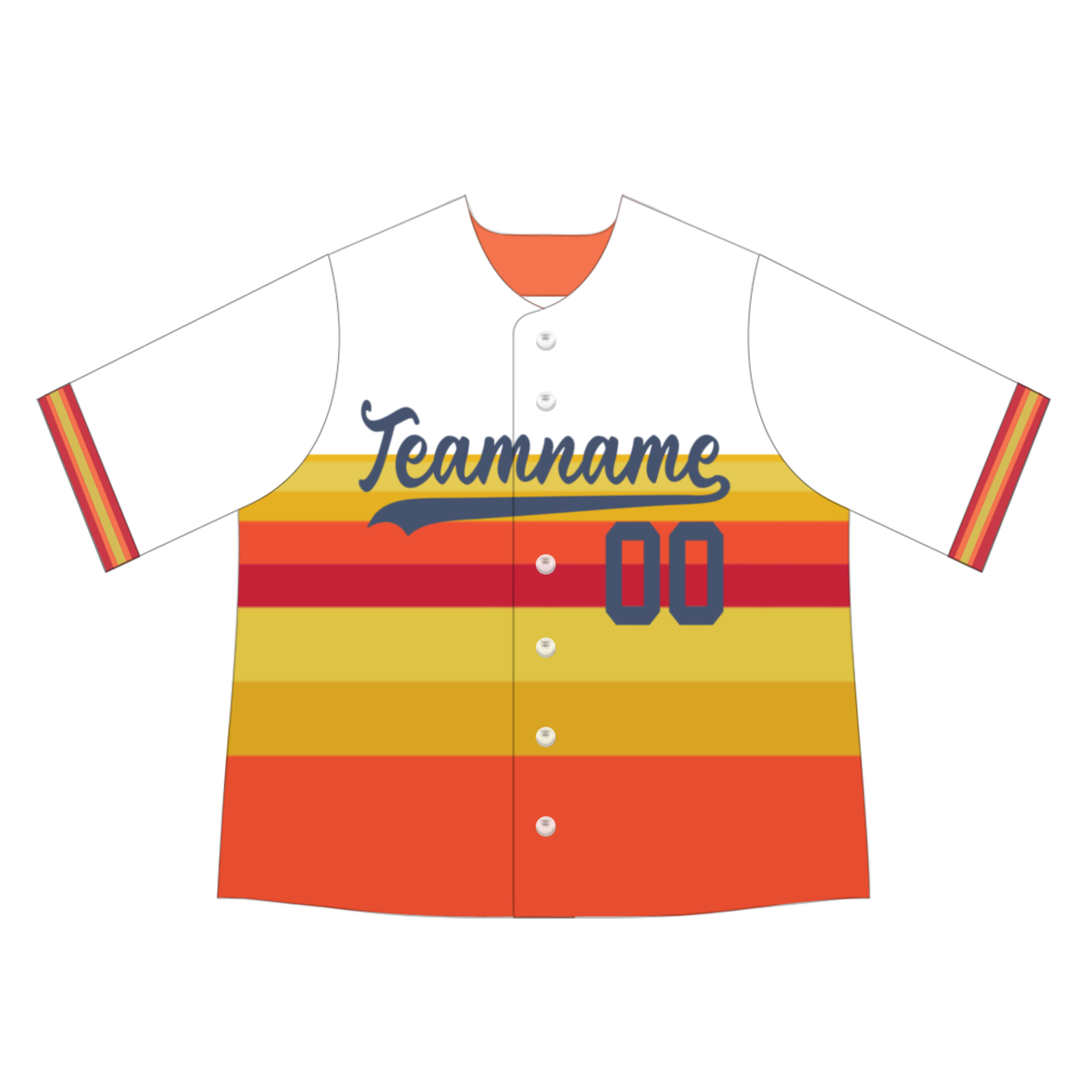 Custom White Yellow Stripes Drak Gray Authentic Baseball Jersey