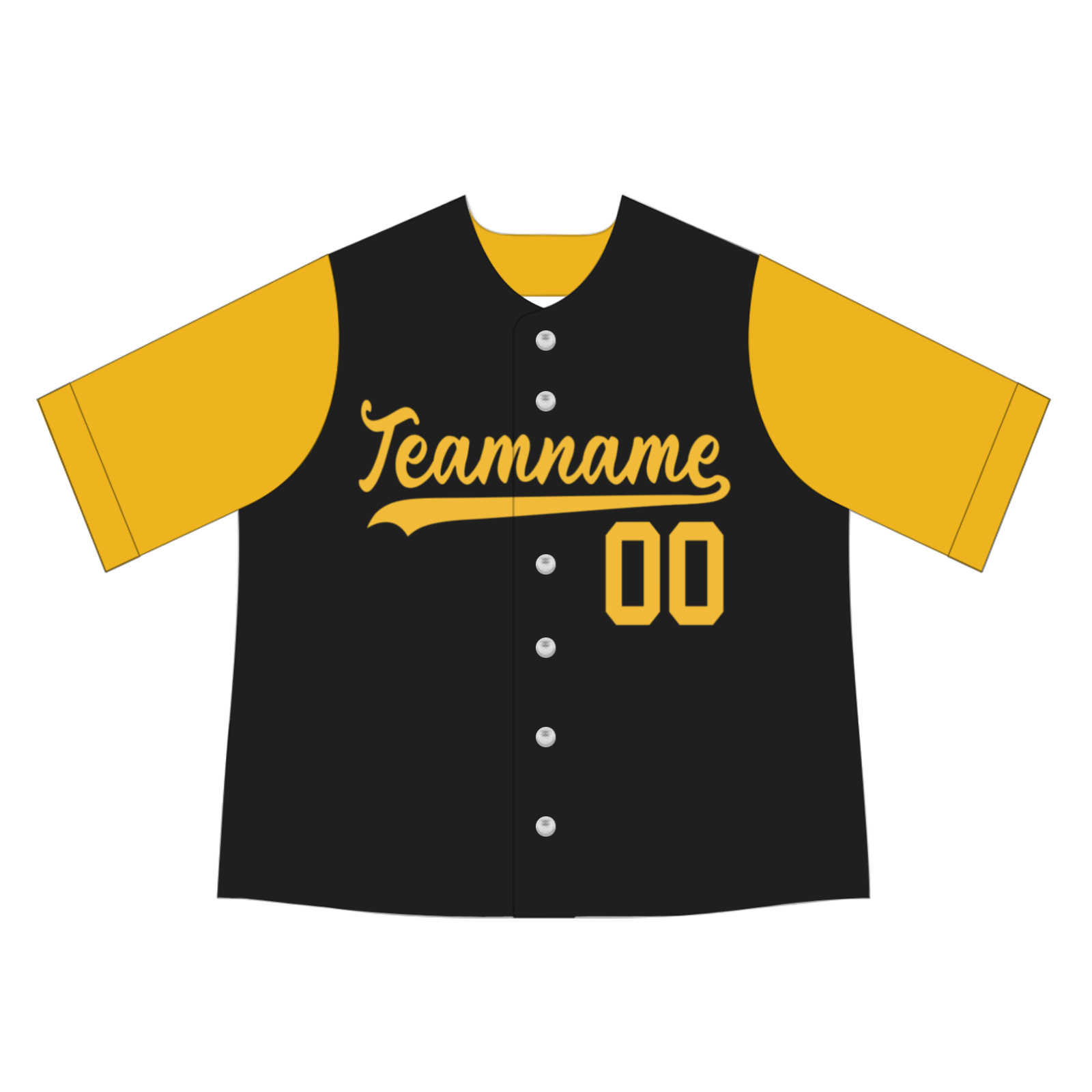 Custom Black Green Two Tone Authentic Baseball Jersey