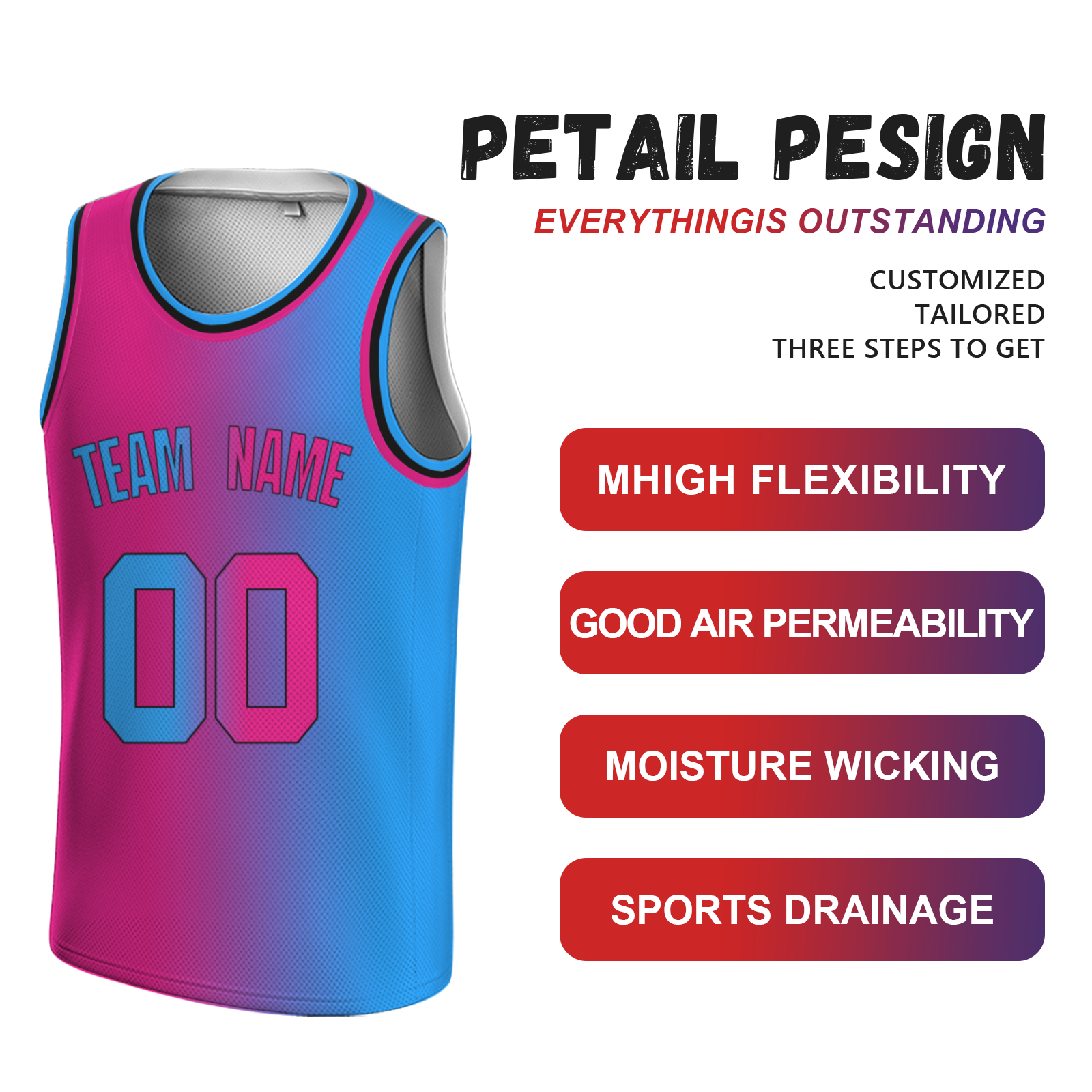 Custom Yellow-Blueviolet Black Authentic Split Fashion Round Neck Basketball Jersey