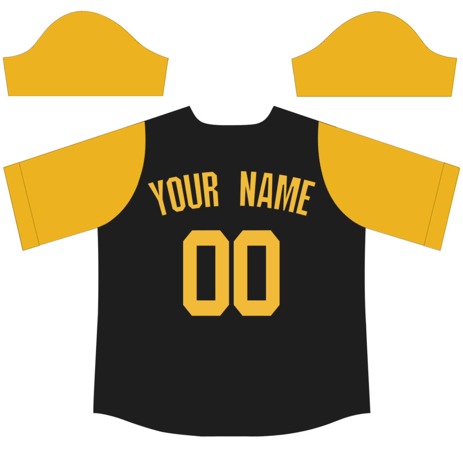 Custom Black Green Two Tone Authentic Baseball Jersey