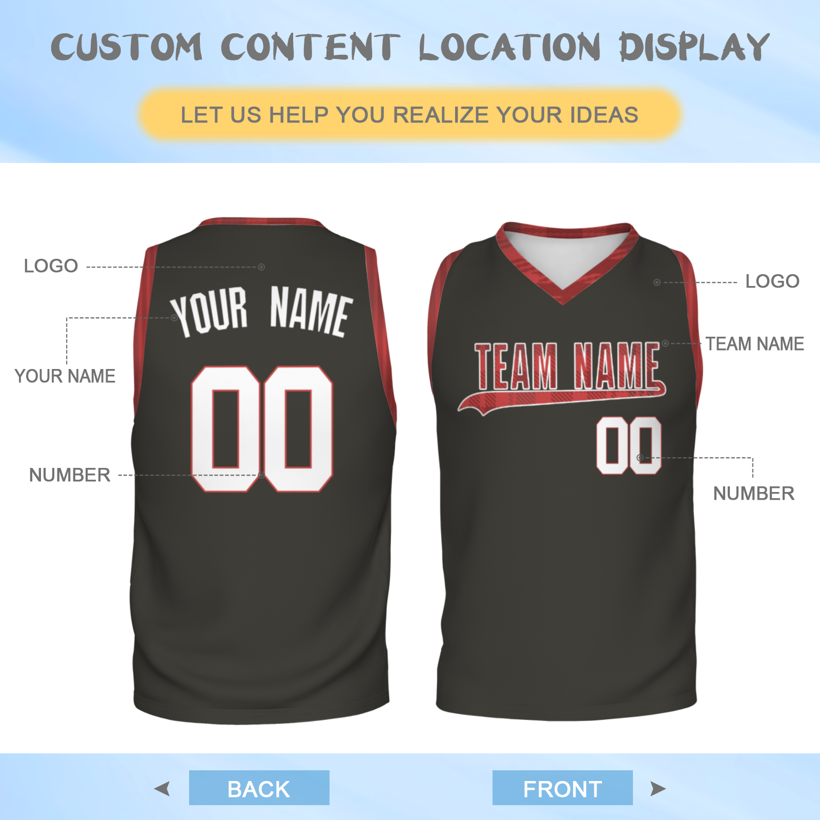 Custom White Dark Blue-Orange Authentic V-Neck Basketball Jersey