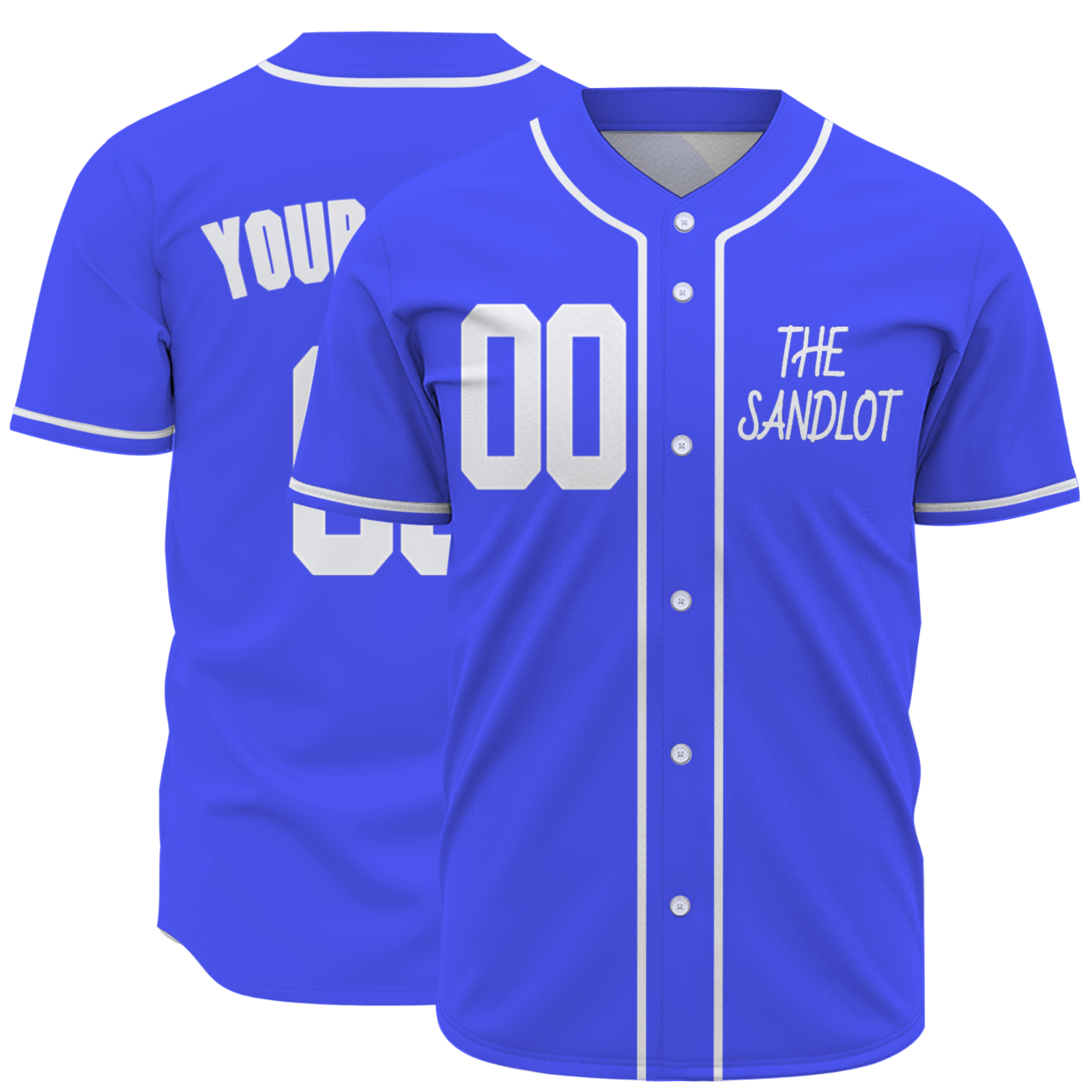 Custom Gray Black-White Authentic Sandlot Baseball Jersey