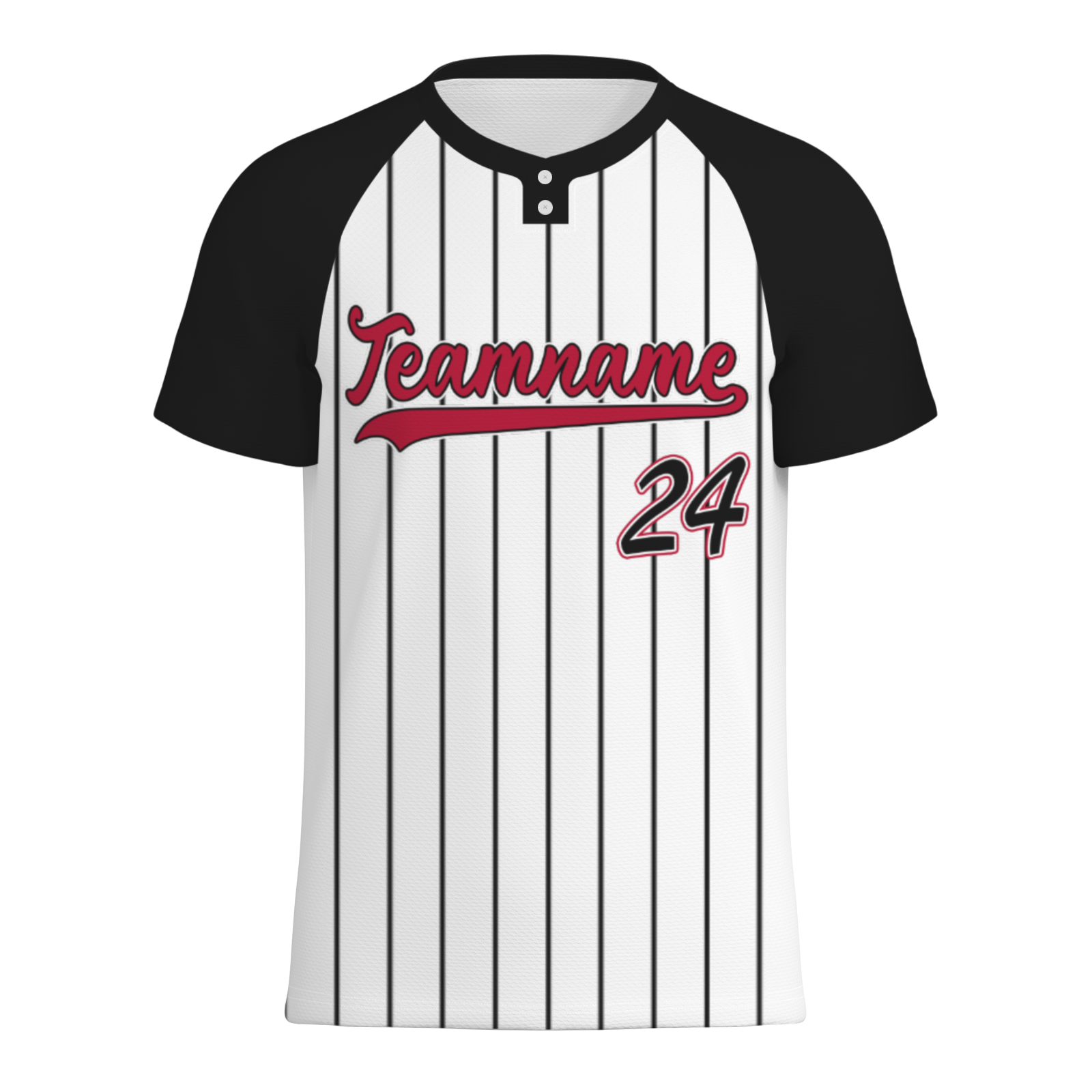 Custom Forest Green Beige Pinstripe Beige-Green Softball Jersey