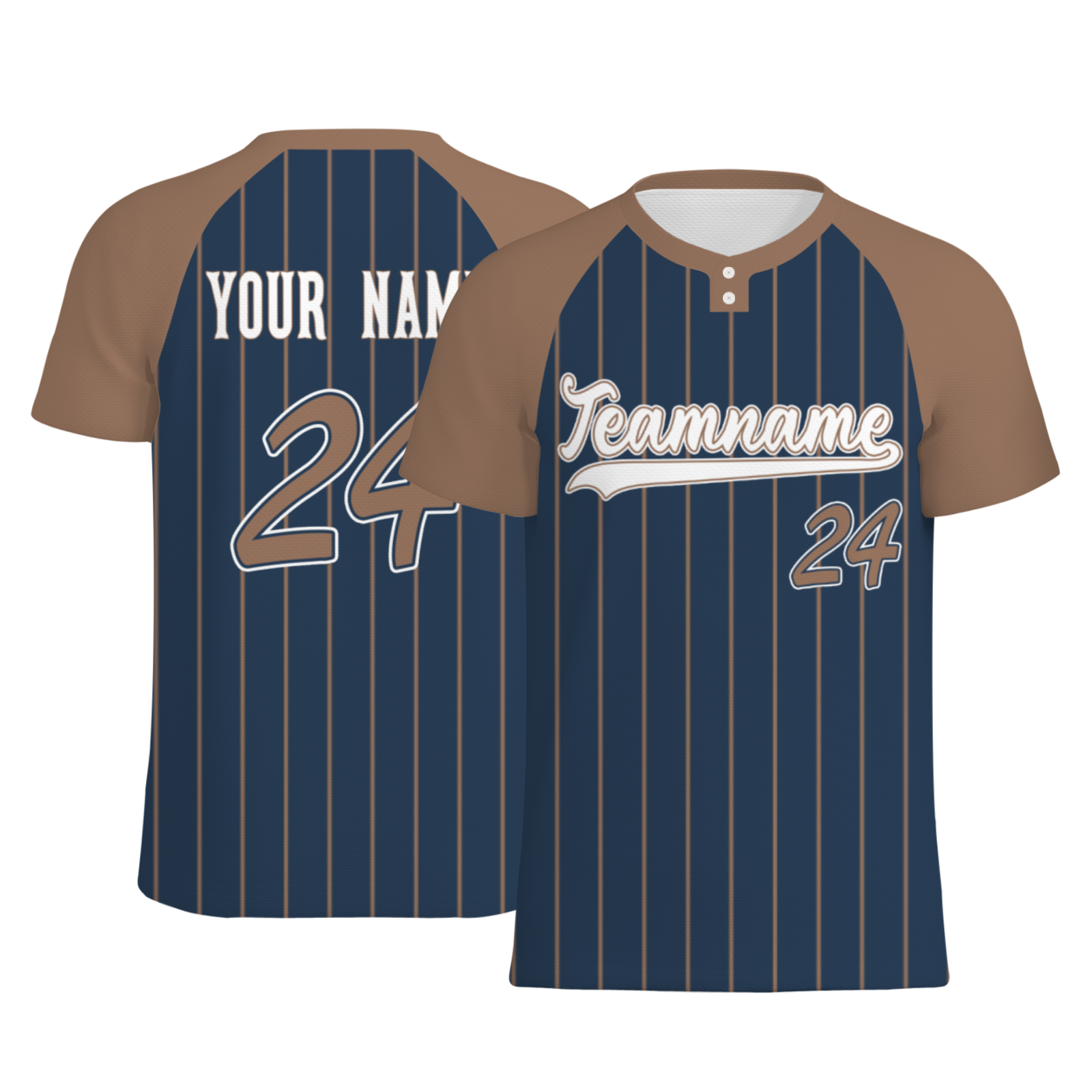 Custom Black Gray Pinstripe Gray-Black Authentic Baseball Jersey