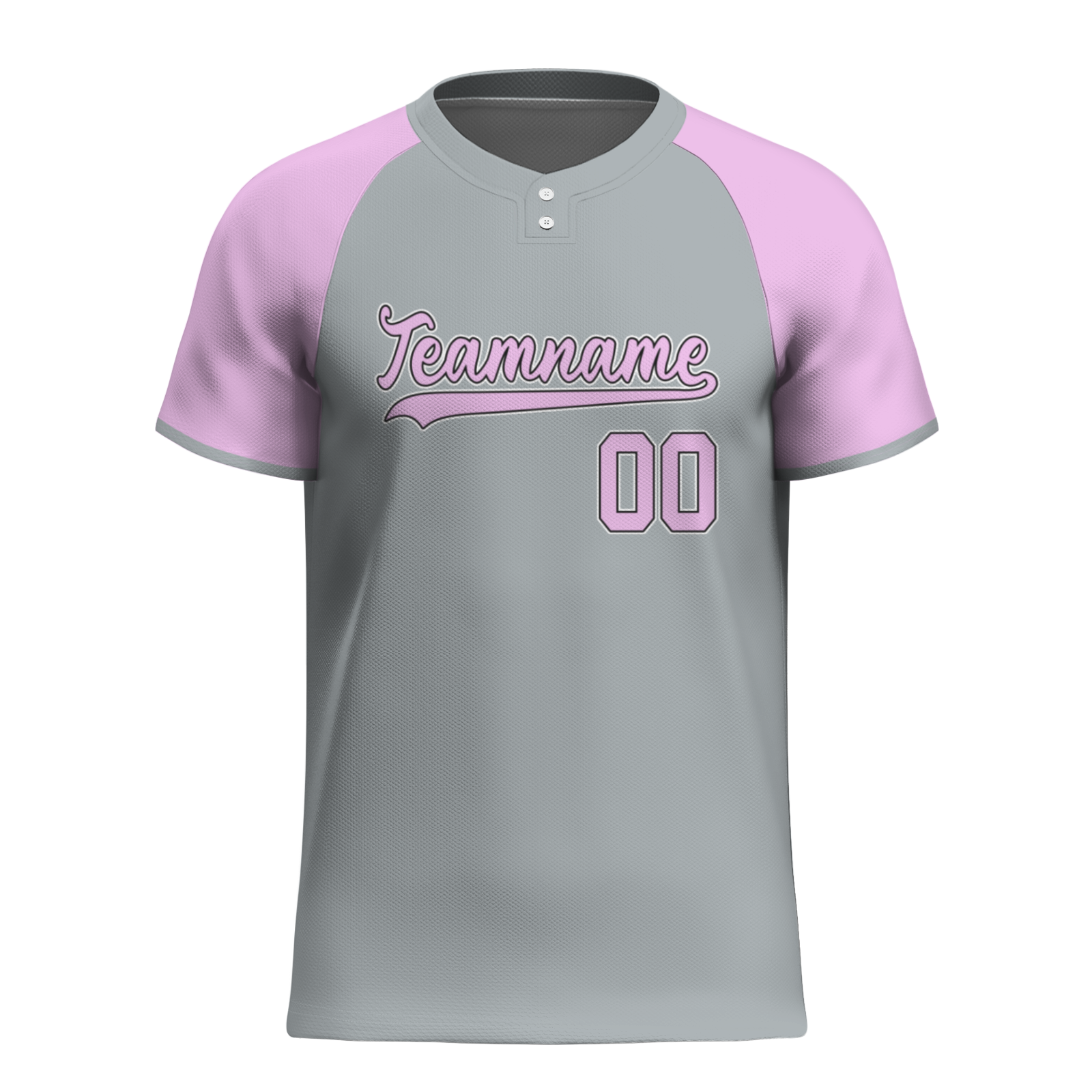 Custom Black Light Gray-Black Authentic Softball Jersey