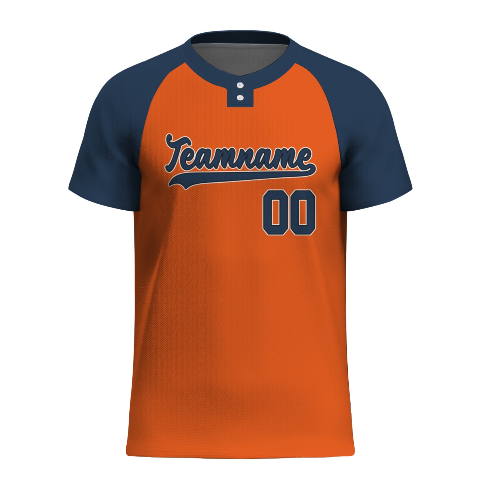 Custom Orange Cream-Coloured Black Authentic Softball Jersey