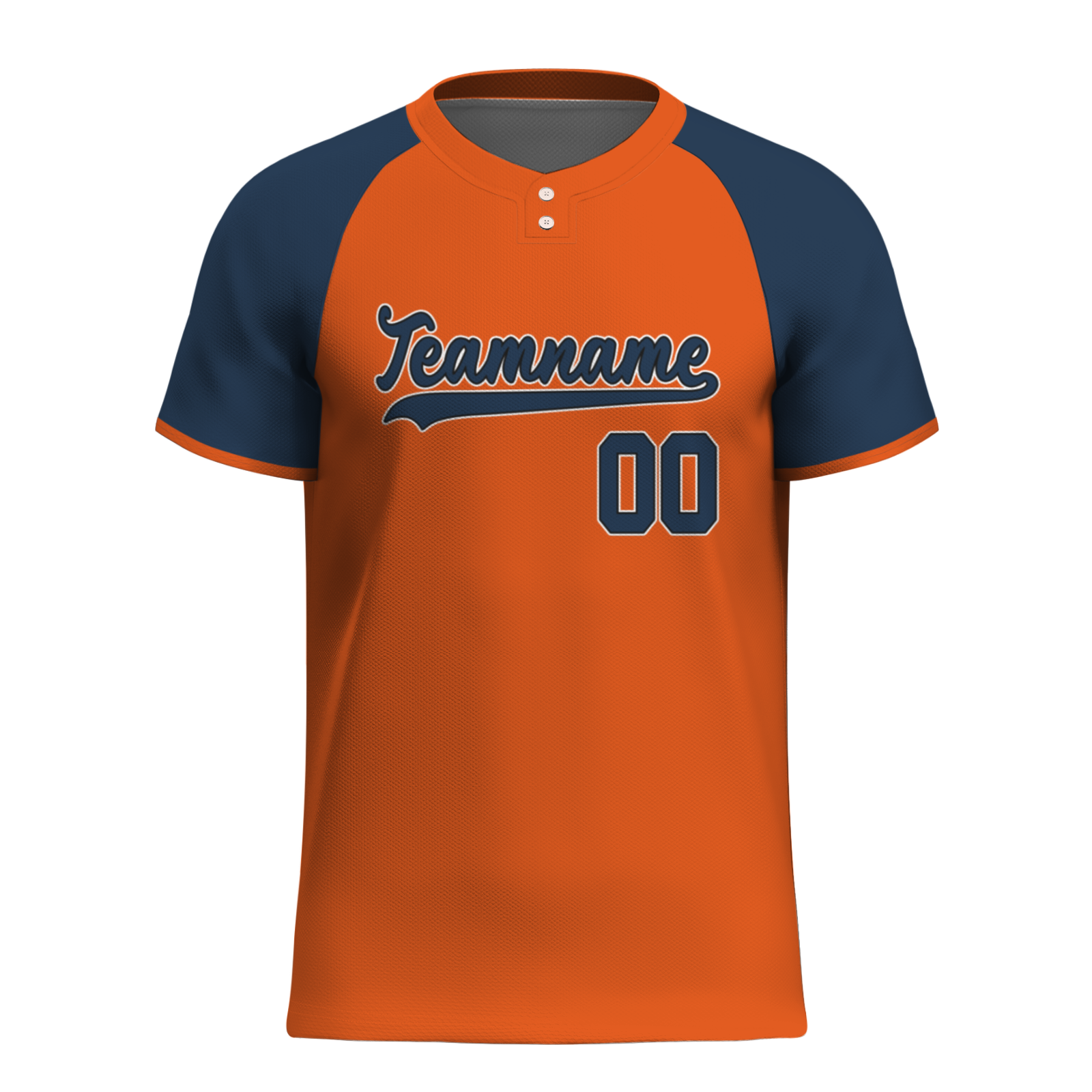 Custom Orange Cream-Coloured Black Authentic Softball Jersey