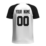 Custom White Black Authentic Softball Jersey