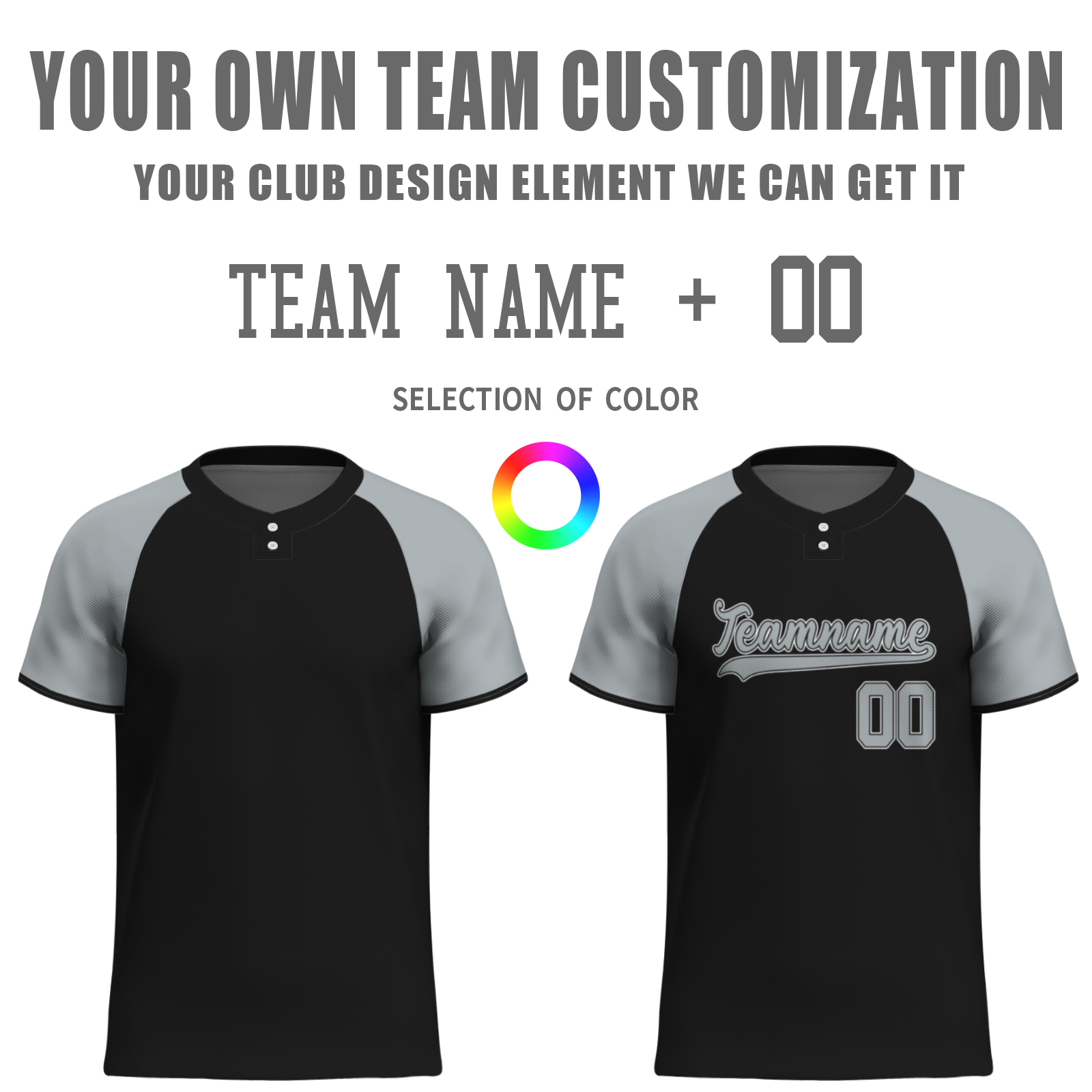 Custom Black Light Gray-Black Authentic Softball Jersey