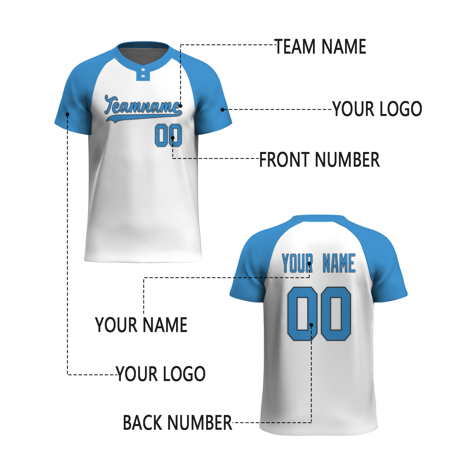 Custom White Dark Blue-Black Authentic Softball Jersey