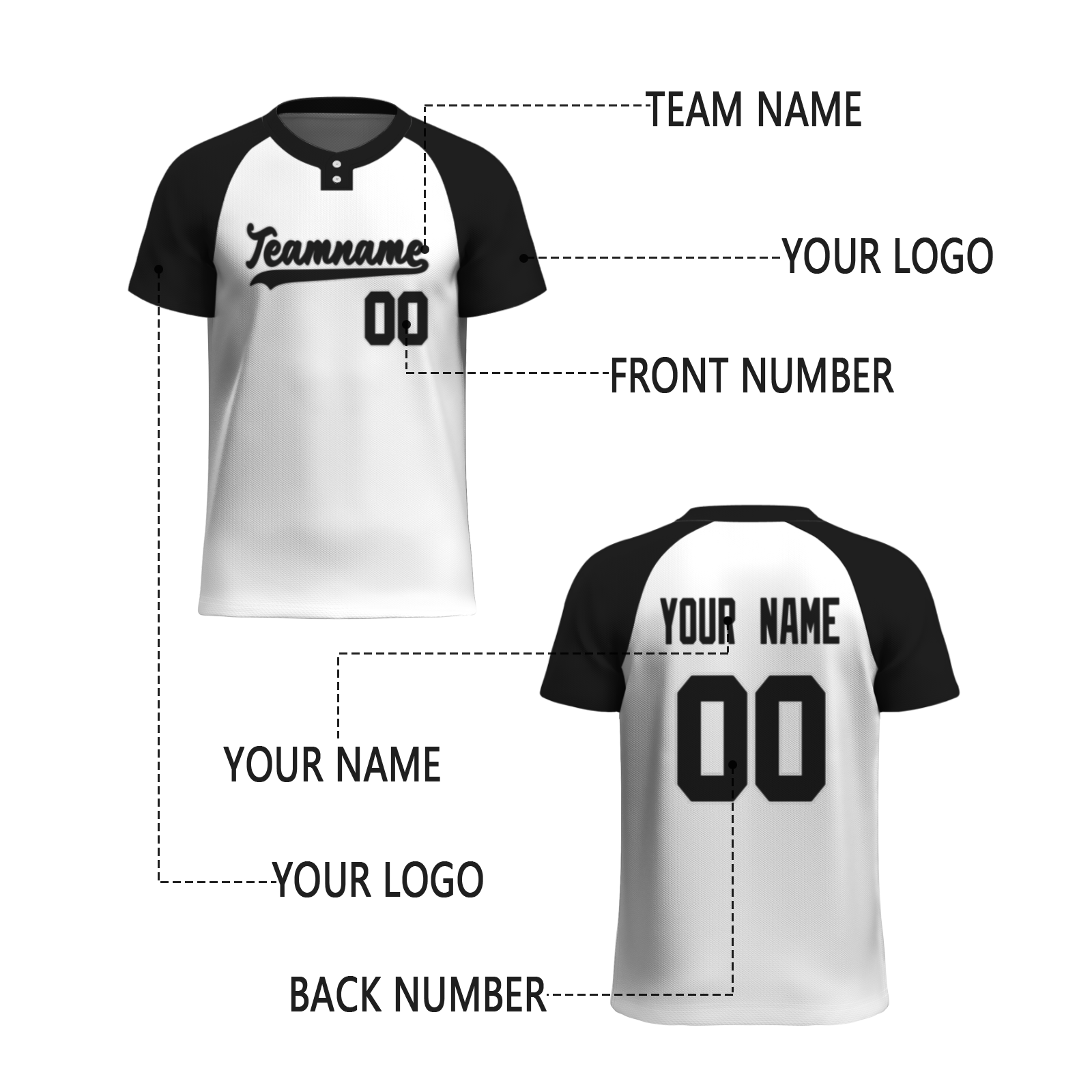 Custom White Dark Blue-Black Authentic Softball Jersey