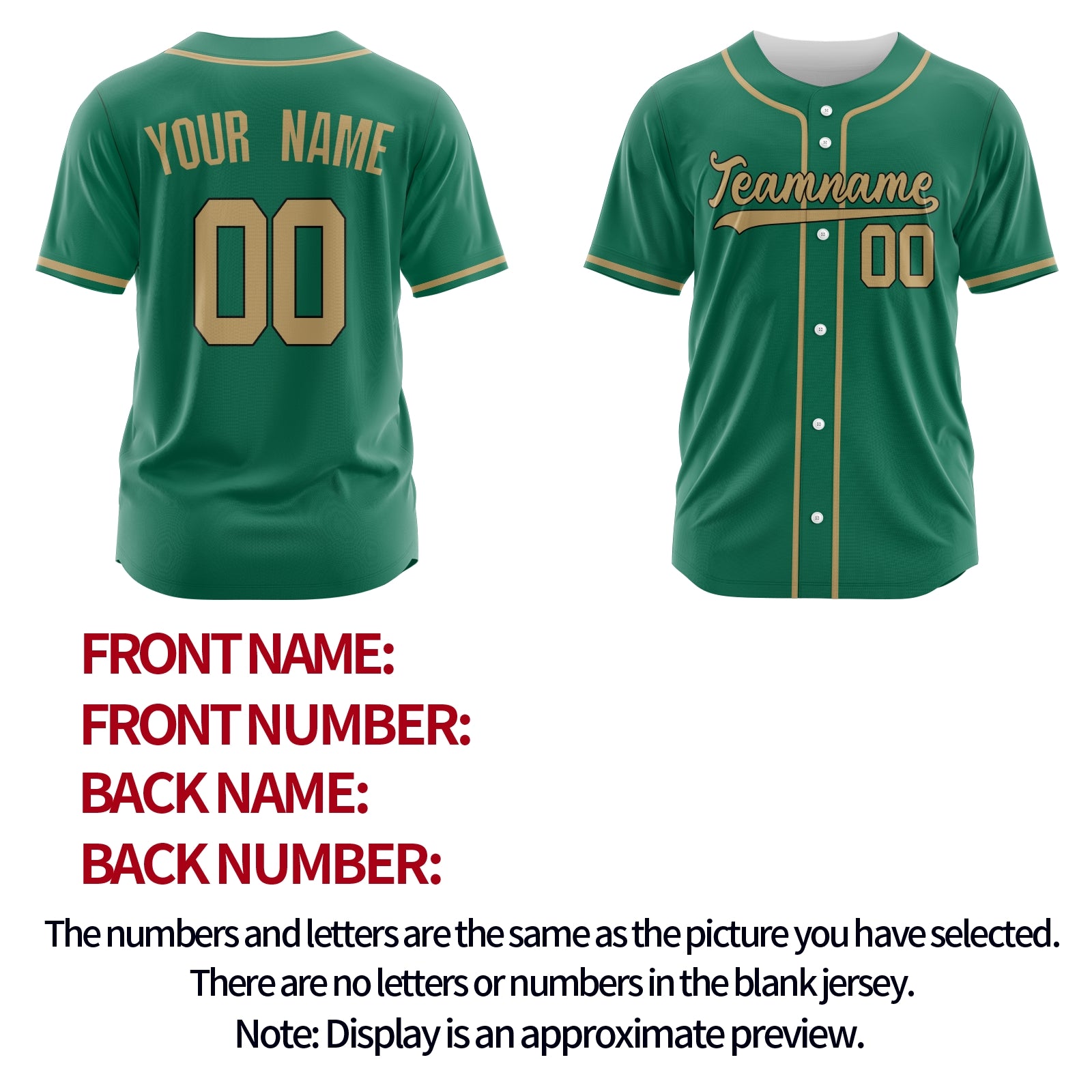 Custom Green Yellow-White Authentic Baseball Jersey