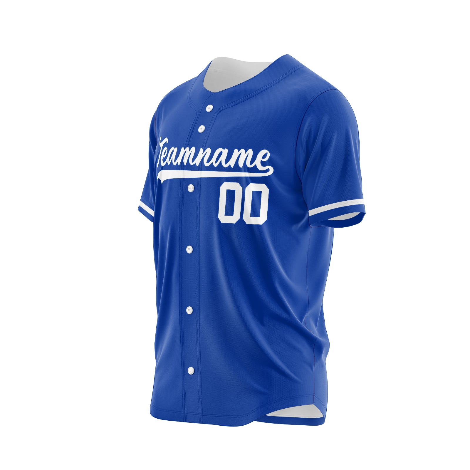 Custom Dark Blue Yellow-White Authentic Baseball Jersey