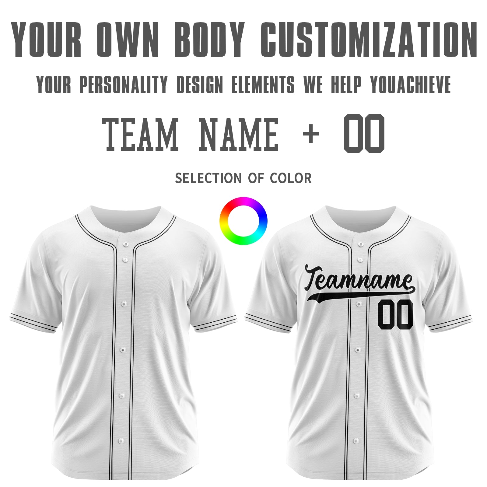 Custom White Blue-White Authentic Baseball Jersey