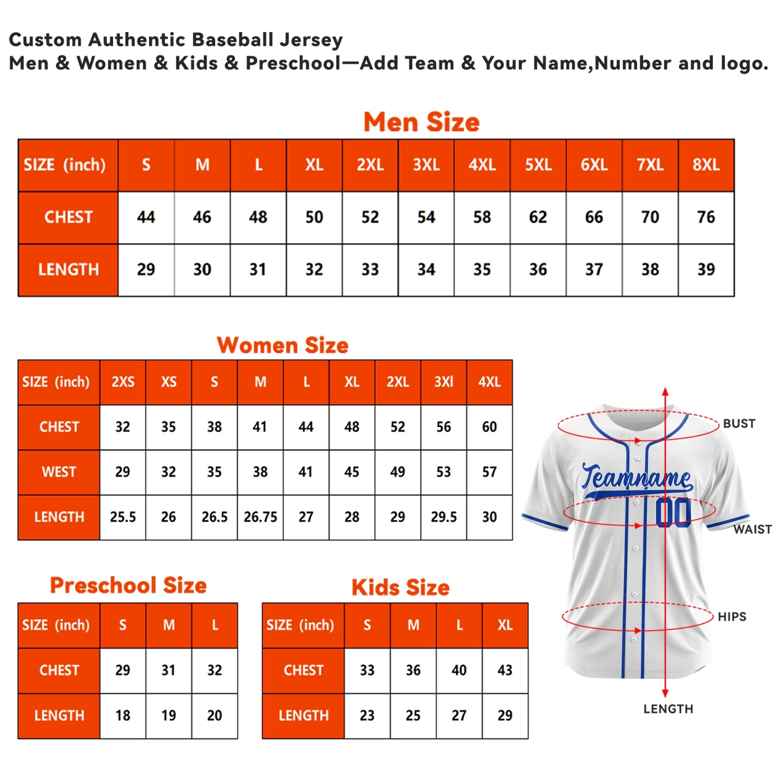 Custom White Blue-White Authentic Baseball Jersey