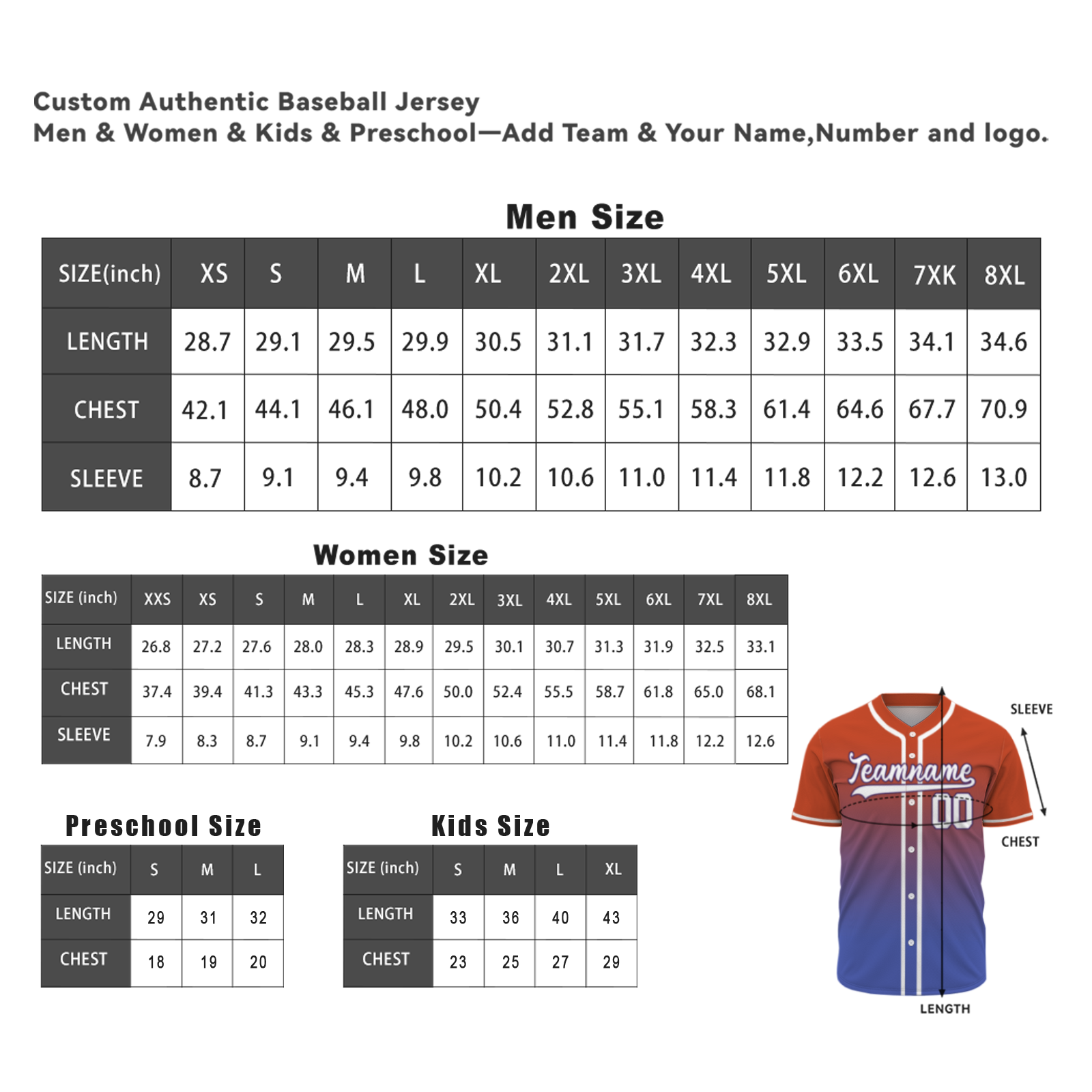 Custom Azure White-Black Authentic Fade Fashion Baseball Jersey