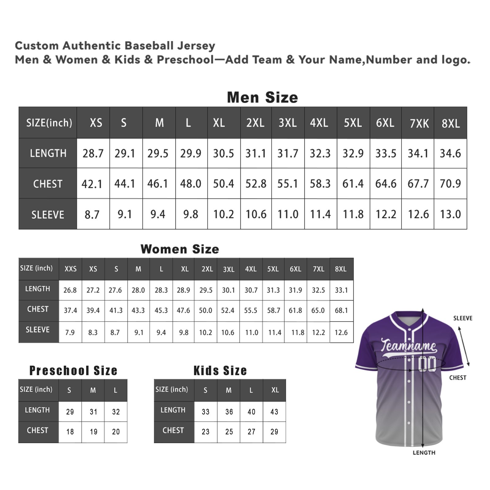 Custom Azure White-Black Authentic Fade Fashion Baseball Jersey