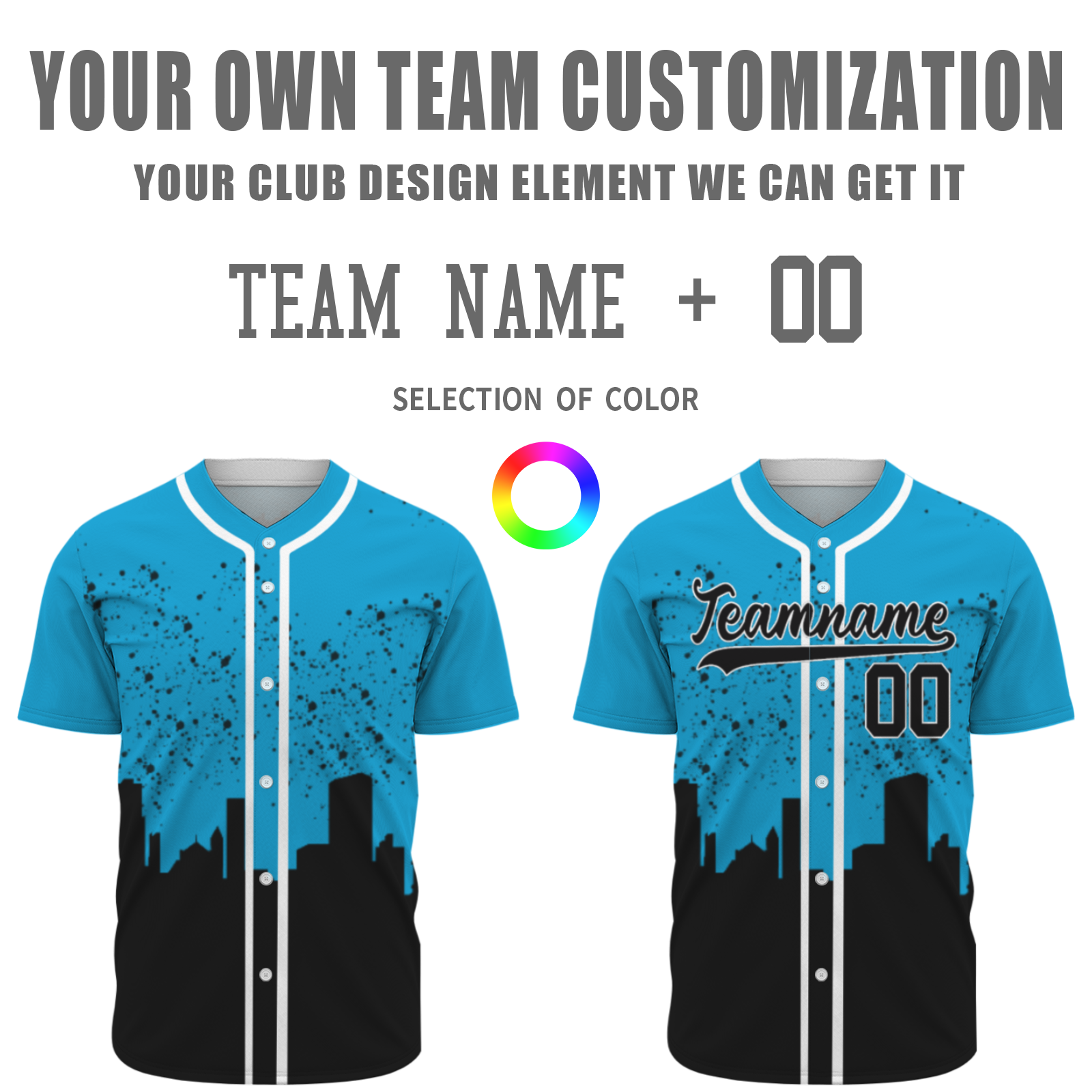 Custom Dark Blue Black-White Authentic City's Reflection Baseball Jersey