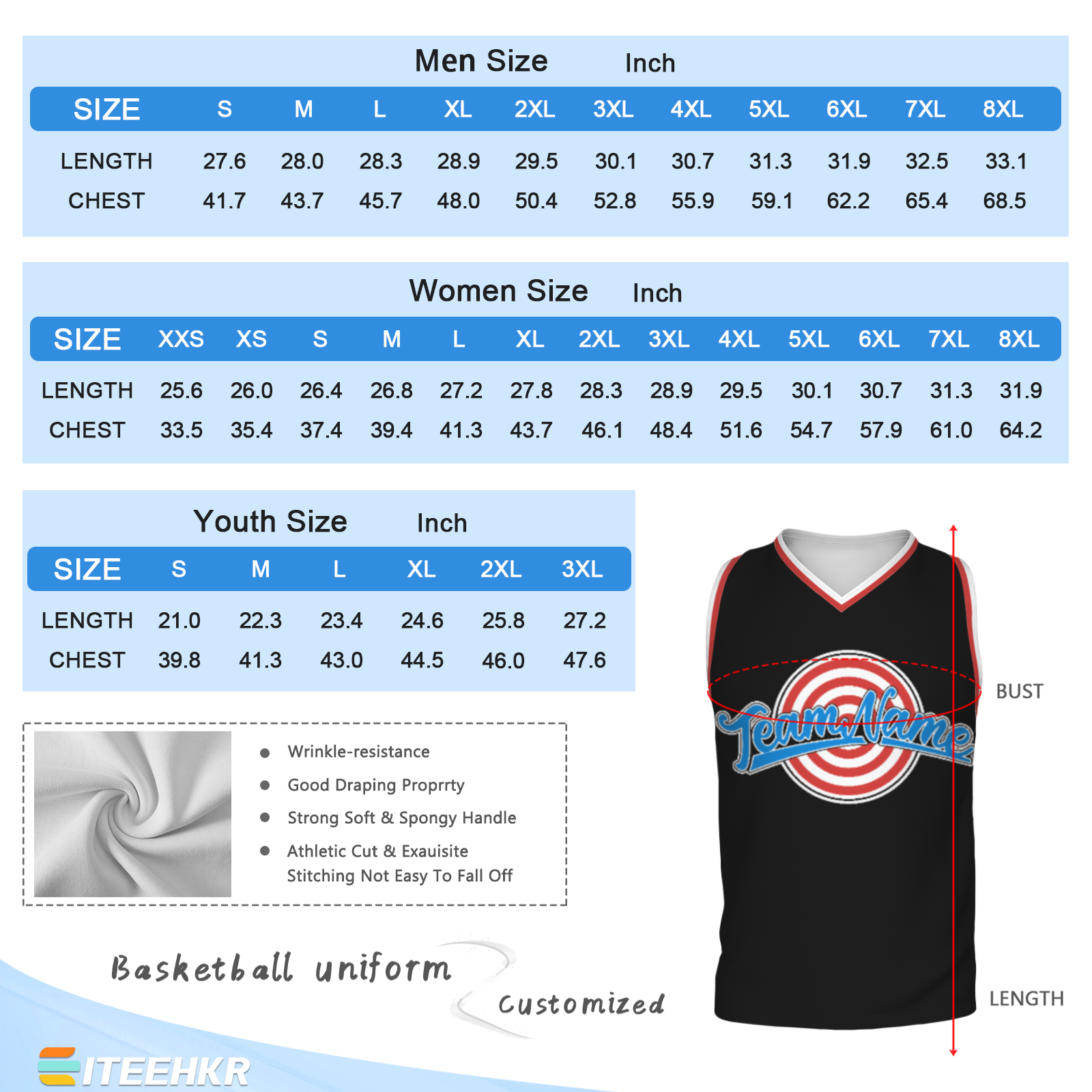 Custom Navy Blue Blue-Black Authentic Target For Archery V-Neck Basketball Jersey