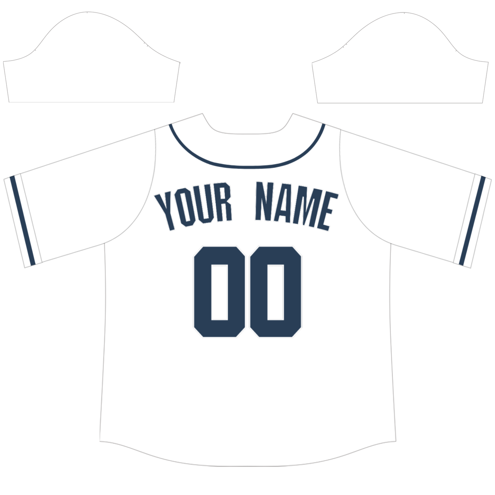 Custom White Gray Black-White Authentic Baseball Jersey