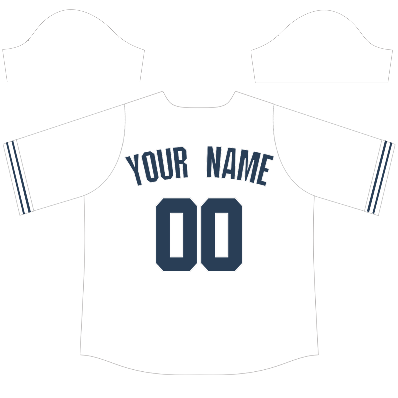 Custom White Gray Black-White Authentic Baseball Jersey