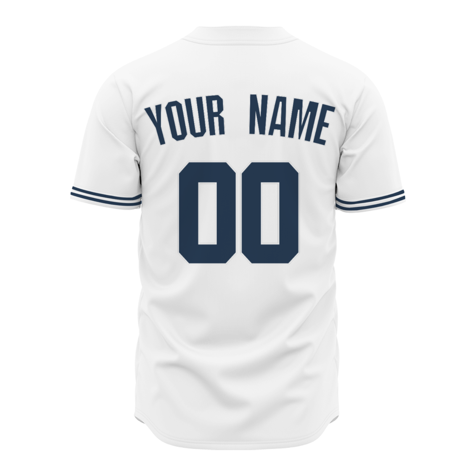 Custom White Gray Black-White Authentic Baseball Jersey