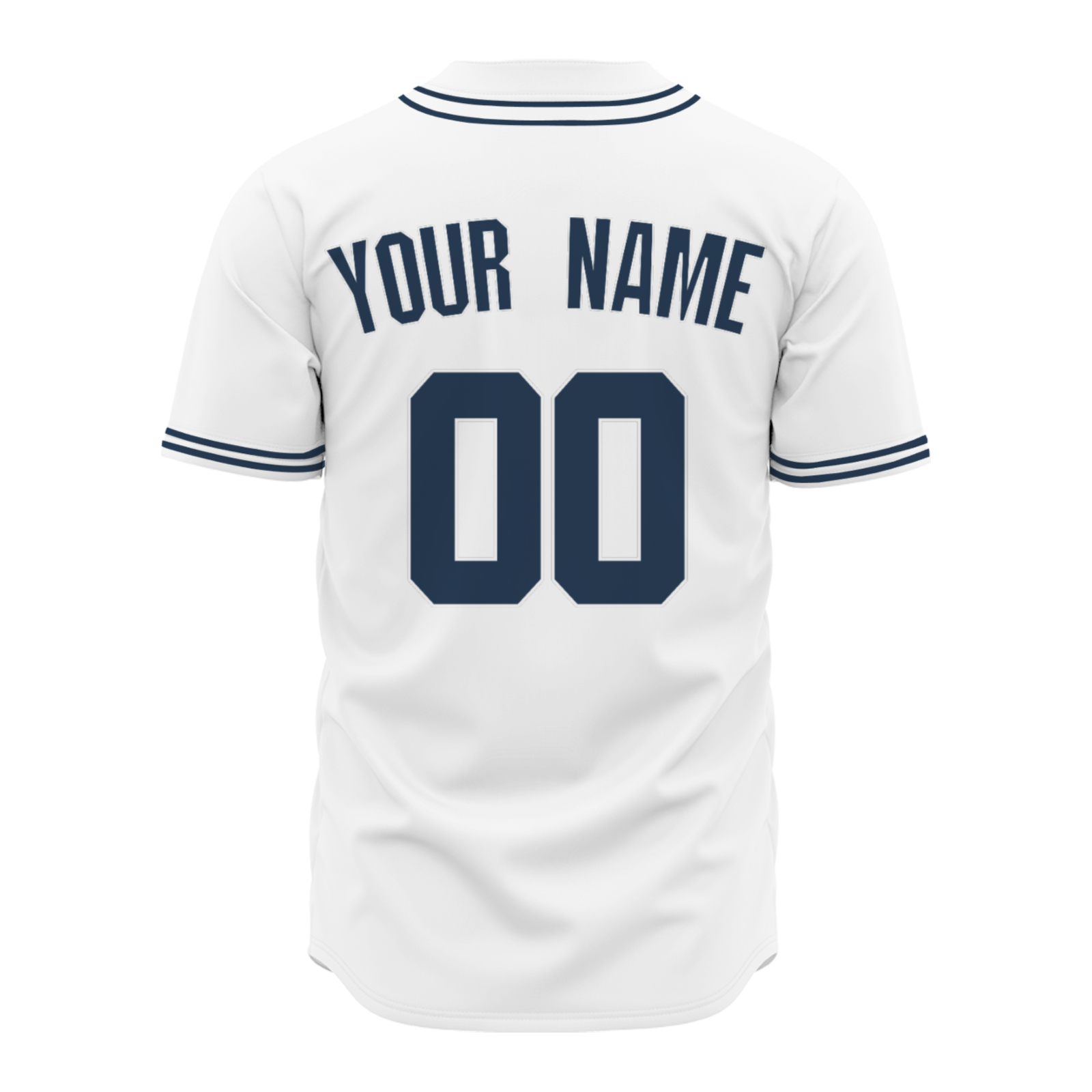 Custom White Gray Black-White Authentic Baseball Jersey