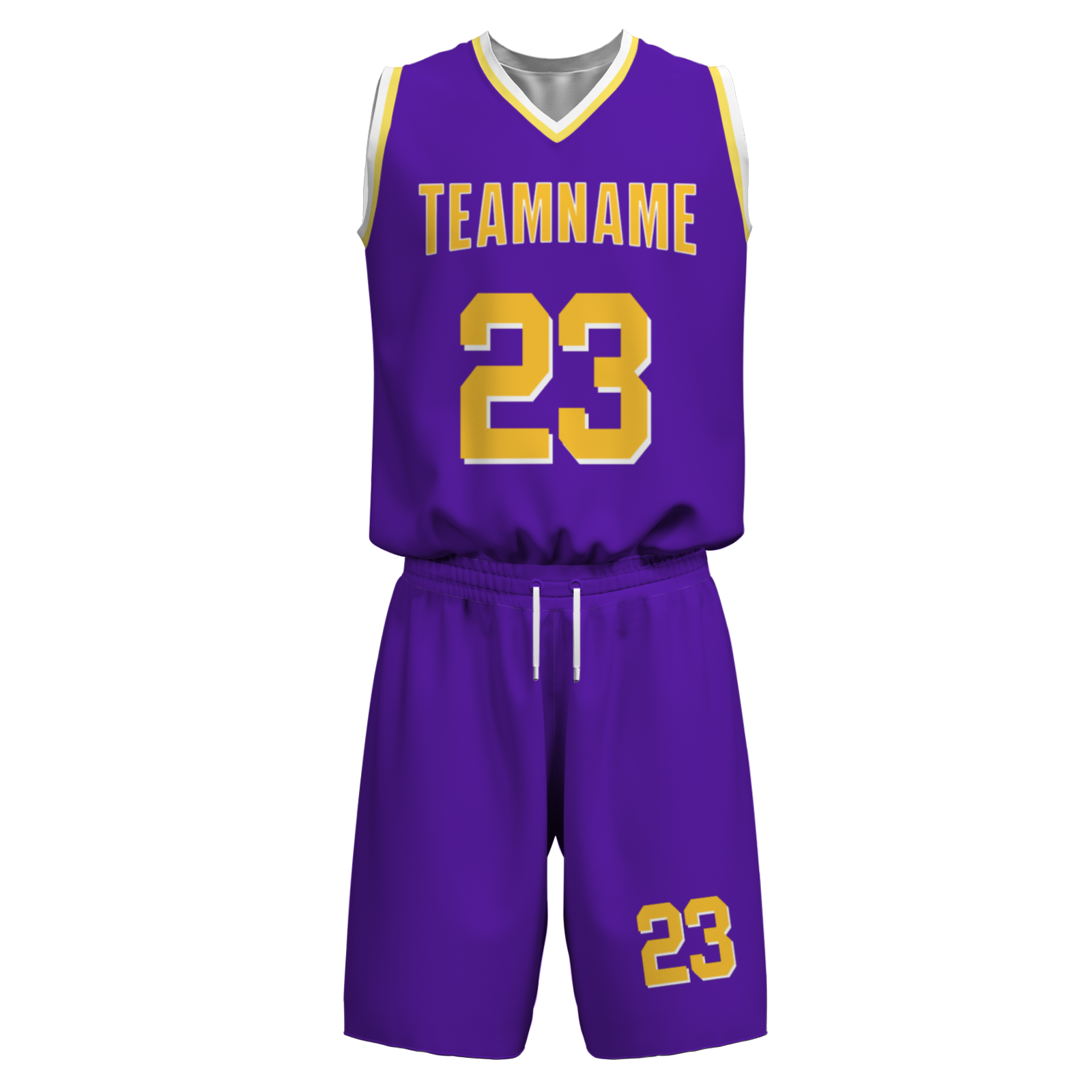 Custom Purple Mustard-White Authentic Basketball Uniform Jersey