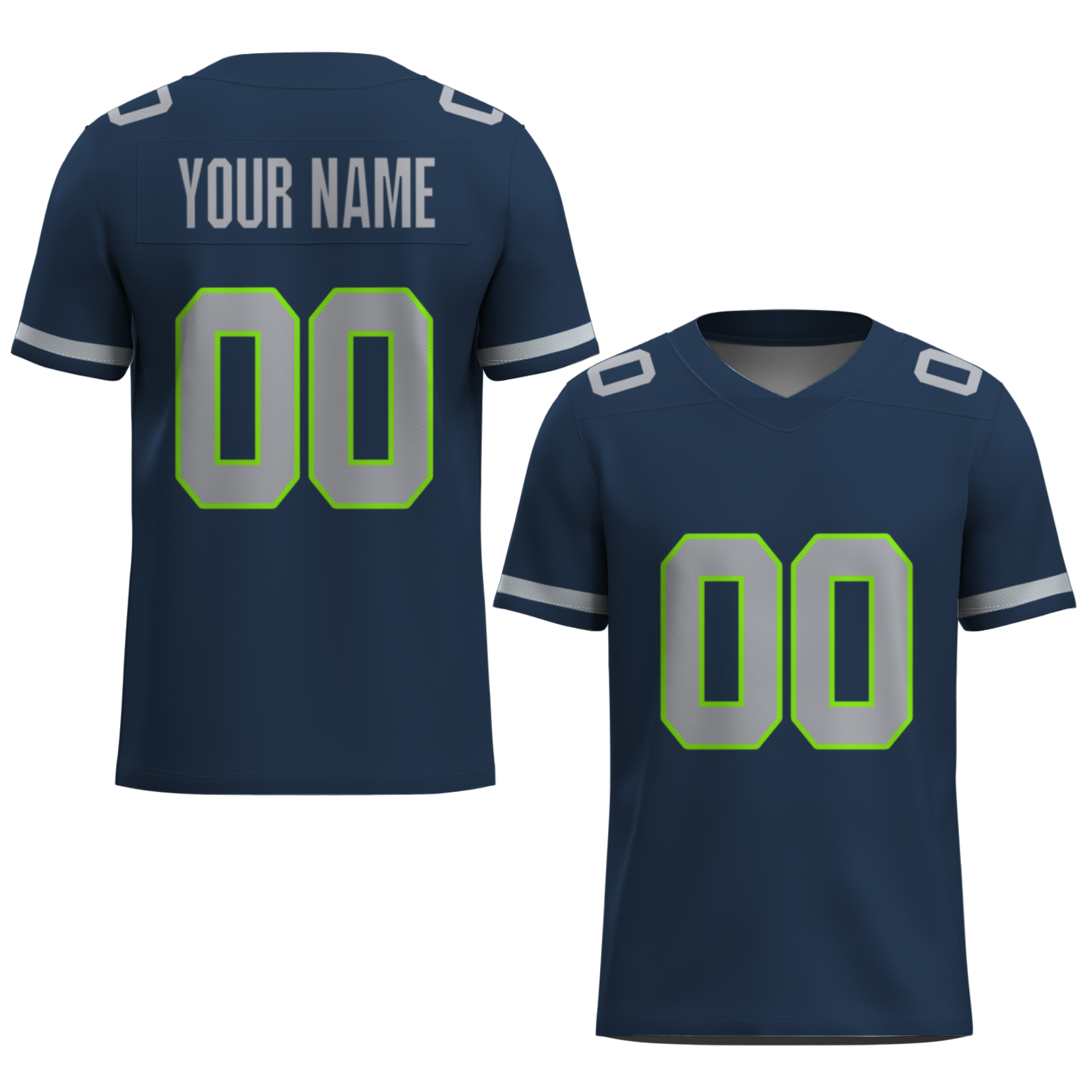 Custom Auburn White Authentic Football Jersey