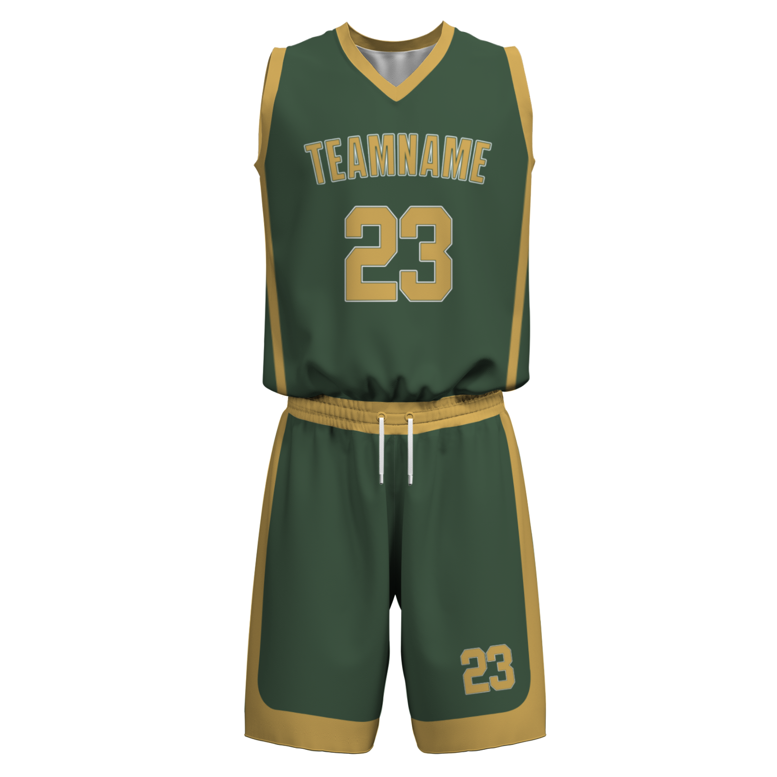 Custom White Old Gold-Black Authentic Basketball Uniform Jersey