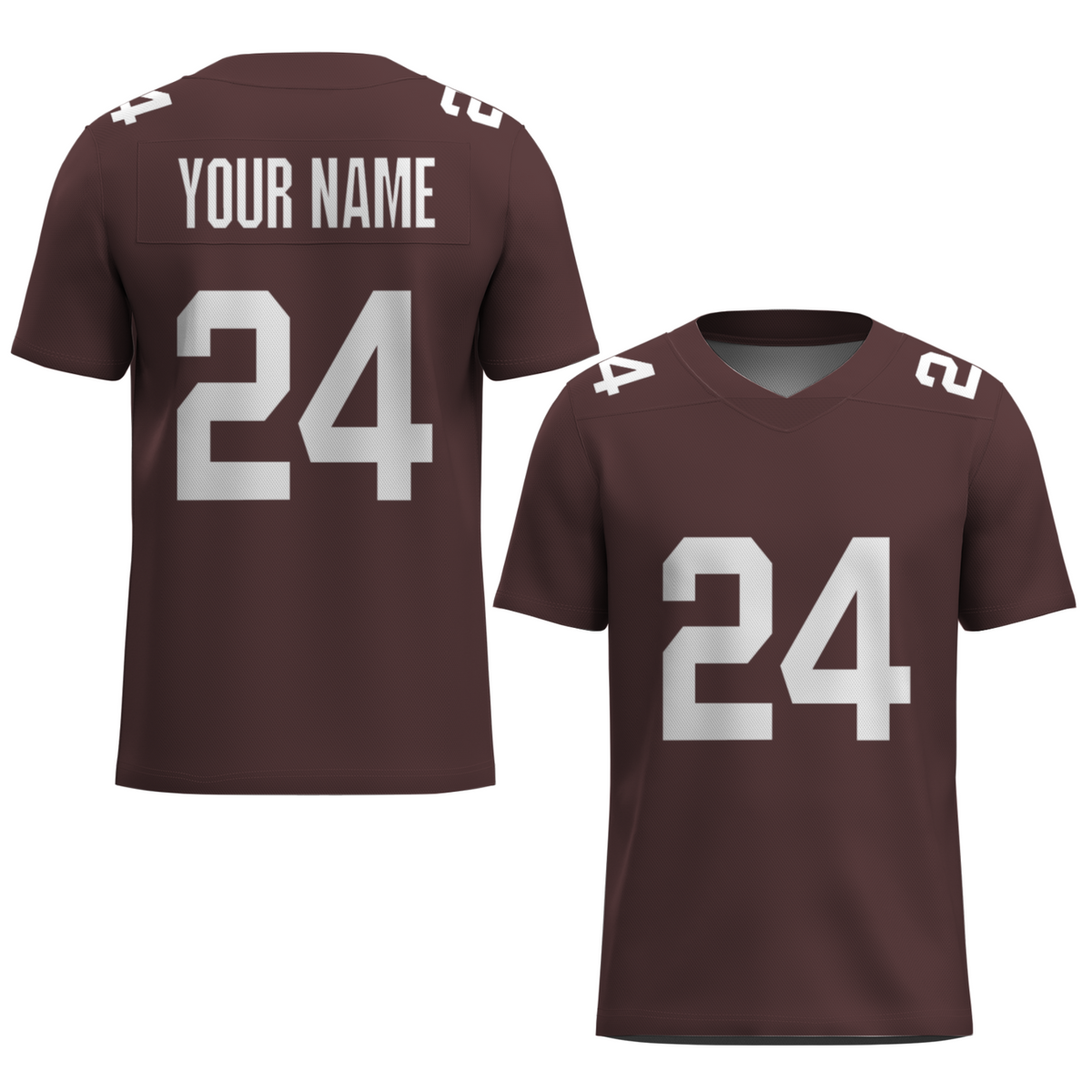 Custom Auburn White Authentic Football Jersey