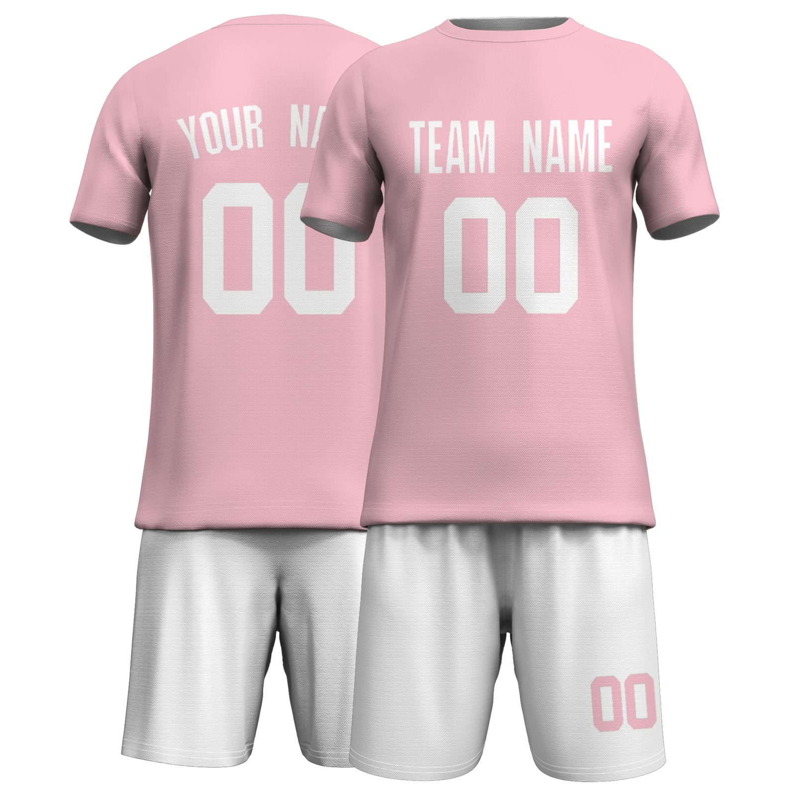 Custom White Yelow Sublimation Soccer Uniform Jersey