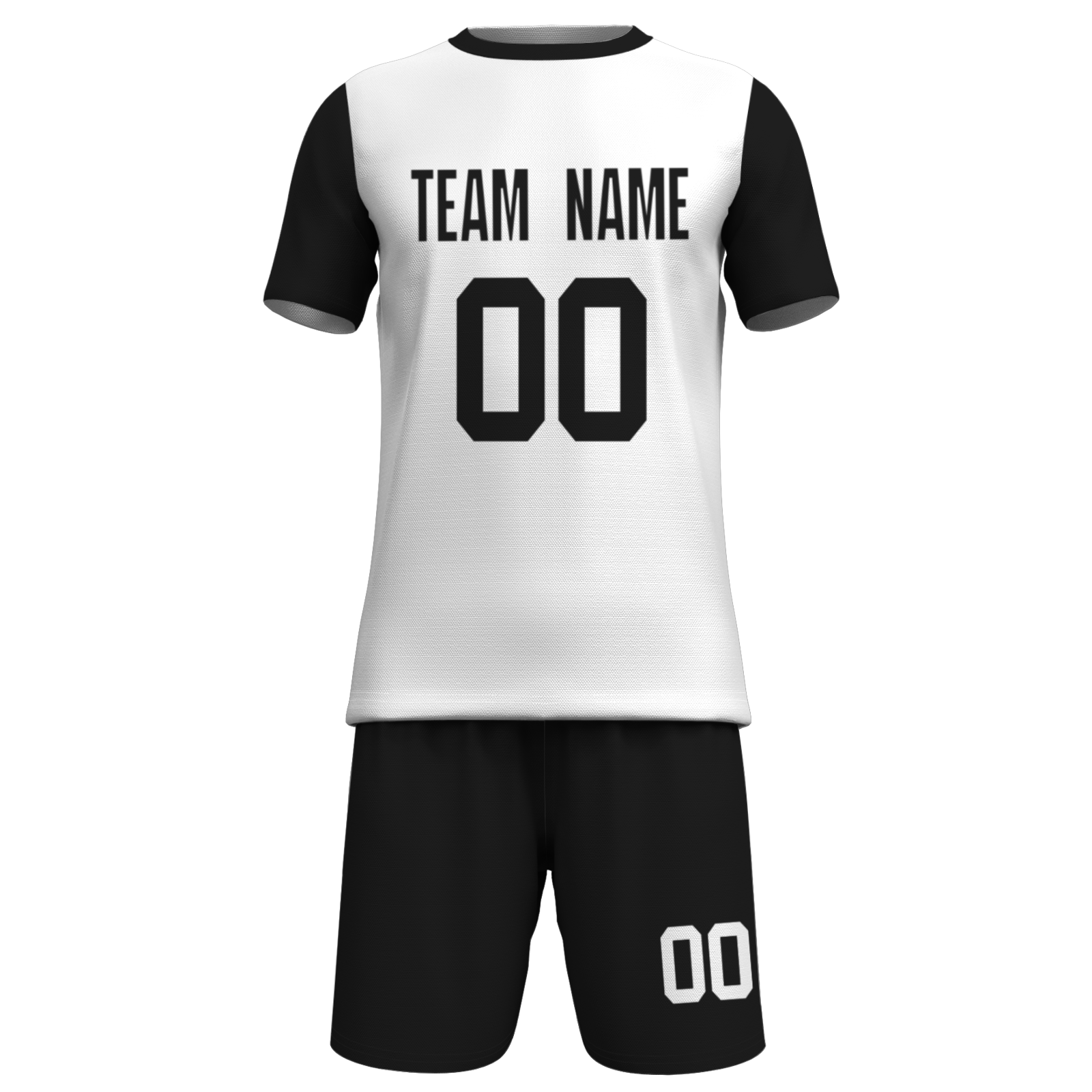 Custom White Yelow Sublimation Soccer Uniform Jersey