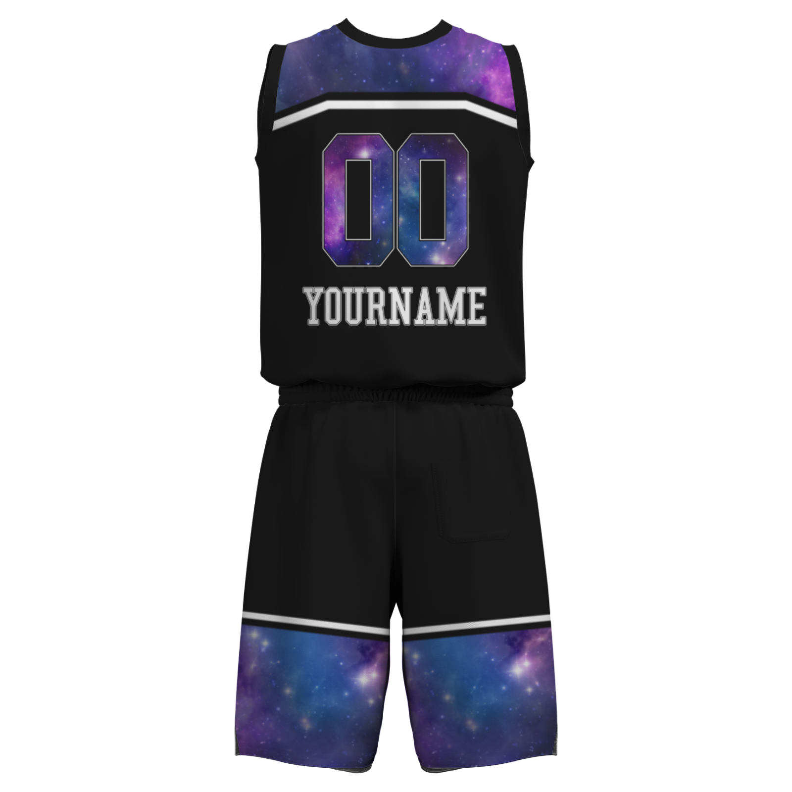 Custom Purple Camouflage White Lilac Basketball Uniform Jersey