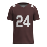 Custom Auburn White Authentic Football Jersey