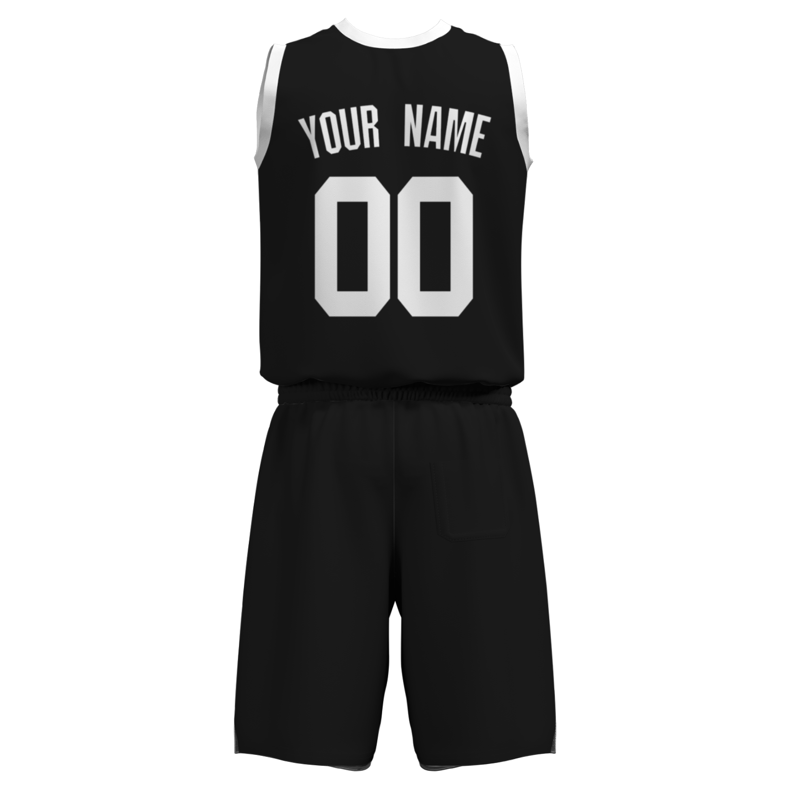 Custom White Old Gold-Black Authentic Basketball Uniform Jersey