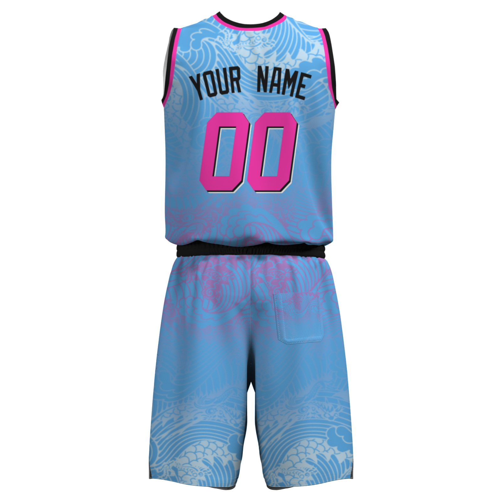 Custom Purple Camouflage White Lilac Basketball Uniform Jersey