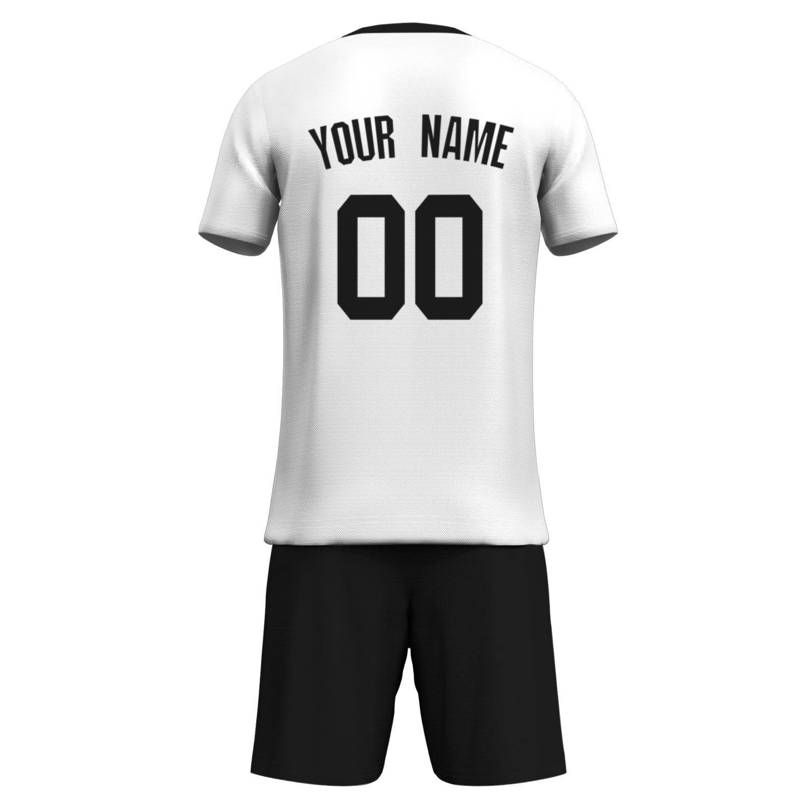 Custom  Fluorescent Green Black Sublimation Soccer Uniform Jersey