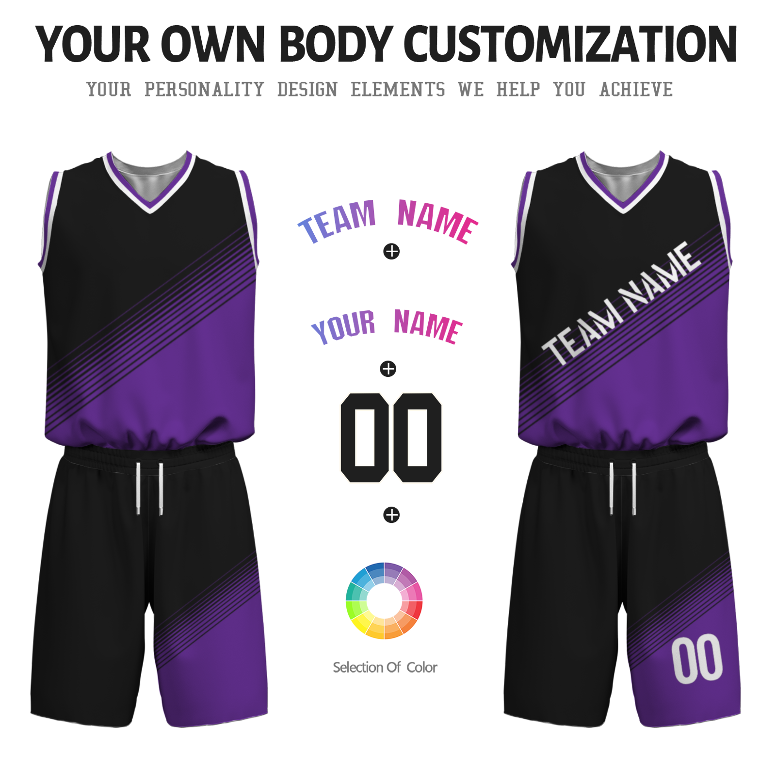 Custom Purple Mustard-White Authentic Basketball Uniform Jersey