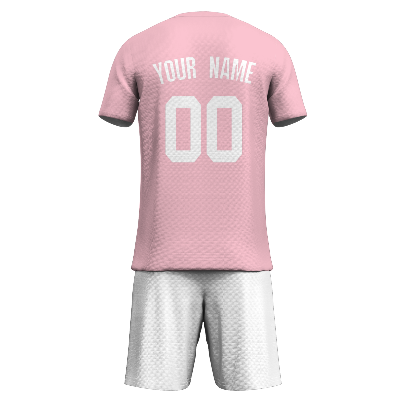 Custom White Yelow Sublimation Soccer Uniform Jersey