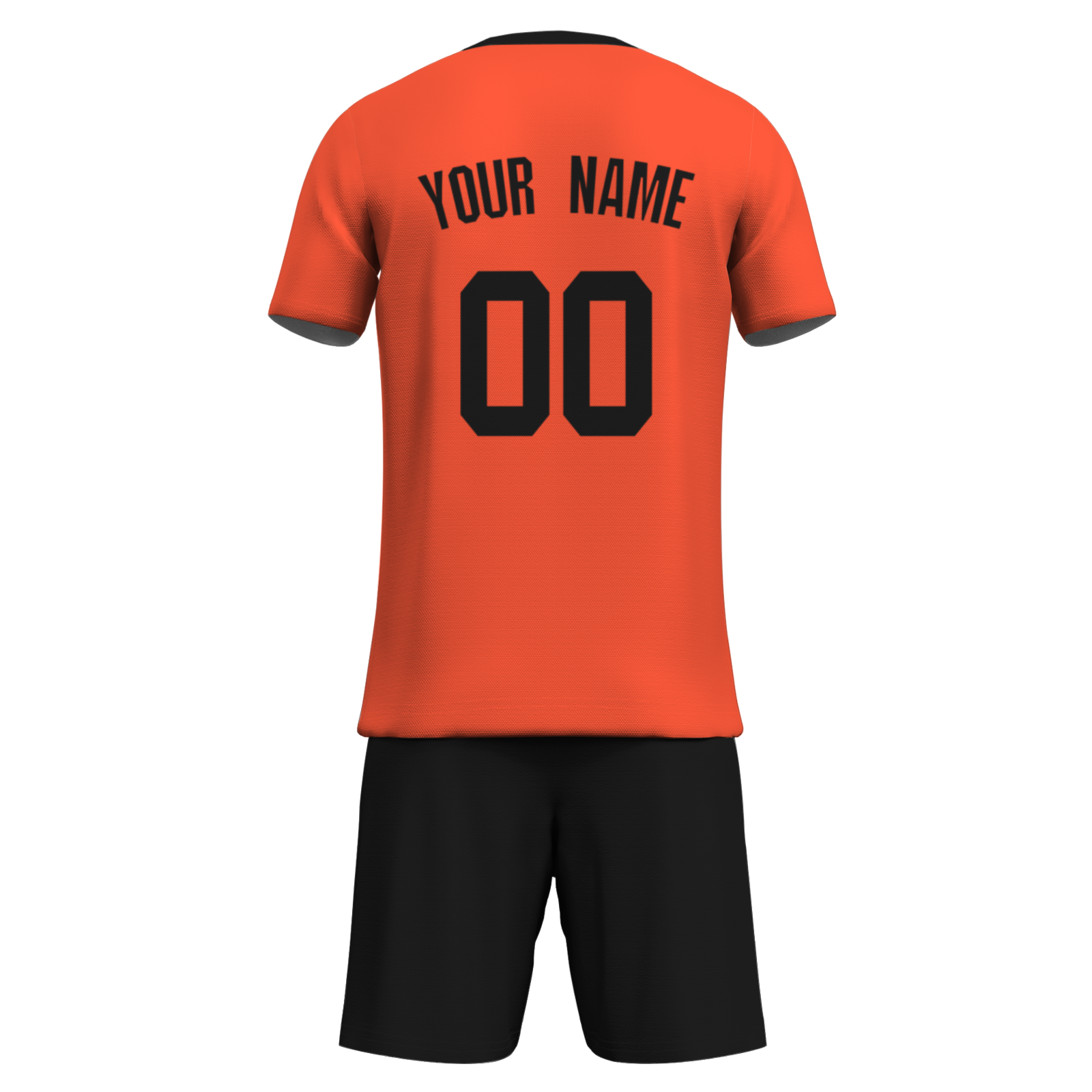 Custom  Fluorescent Green Black Sublimation Soccer Uniform Jersey