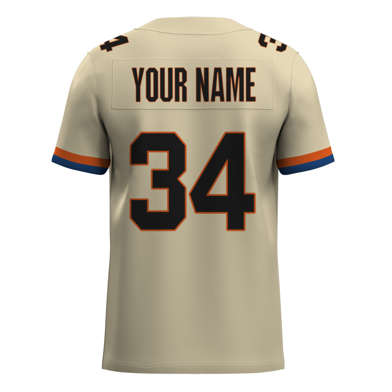 Custom Auburn White Authentic Football Jersey