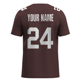 Custom Auburn White Authentic Football Jersey