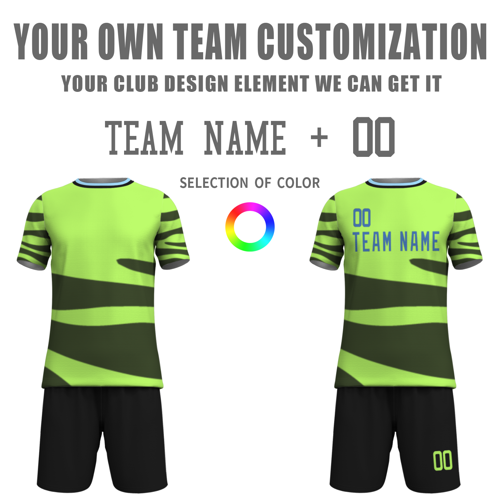 Custom White Black-White Sublimation Soccer Uniform Jersey