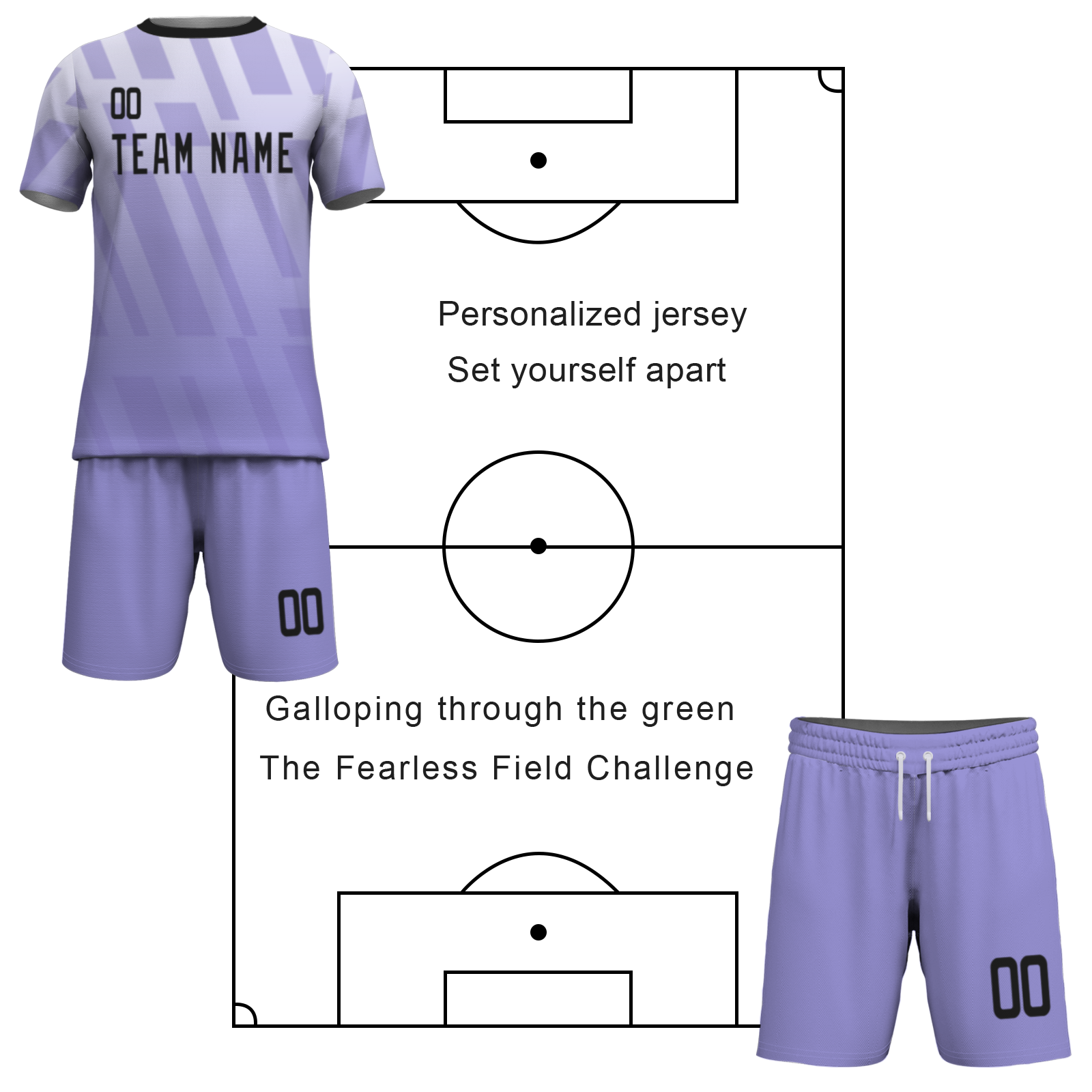 Custom White Black Sublimation Soccer Uniform Jersey