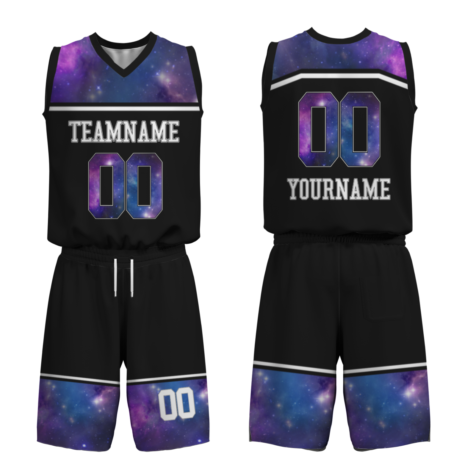 Custom Purple Camouflage White Lilac Basketball Uniform Jersey