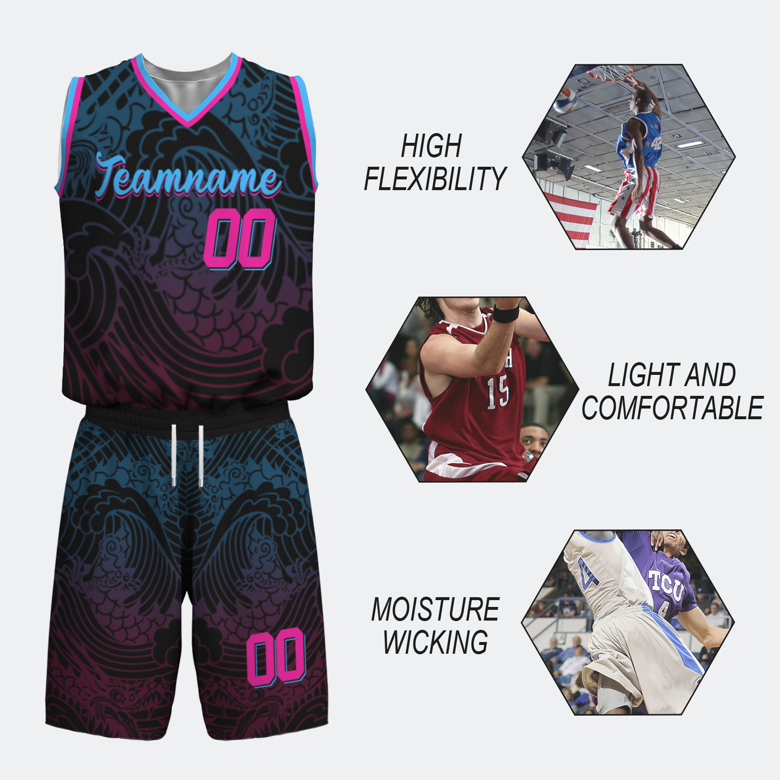 Custom Purple Mustard-White Authentic Basketball Uniform Jersey