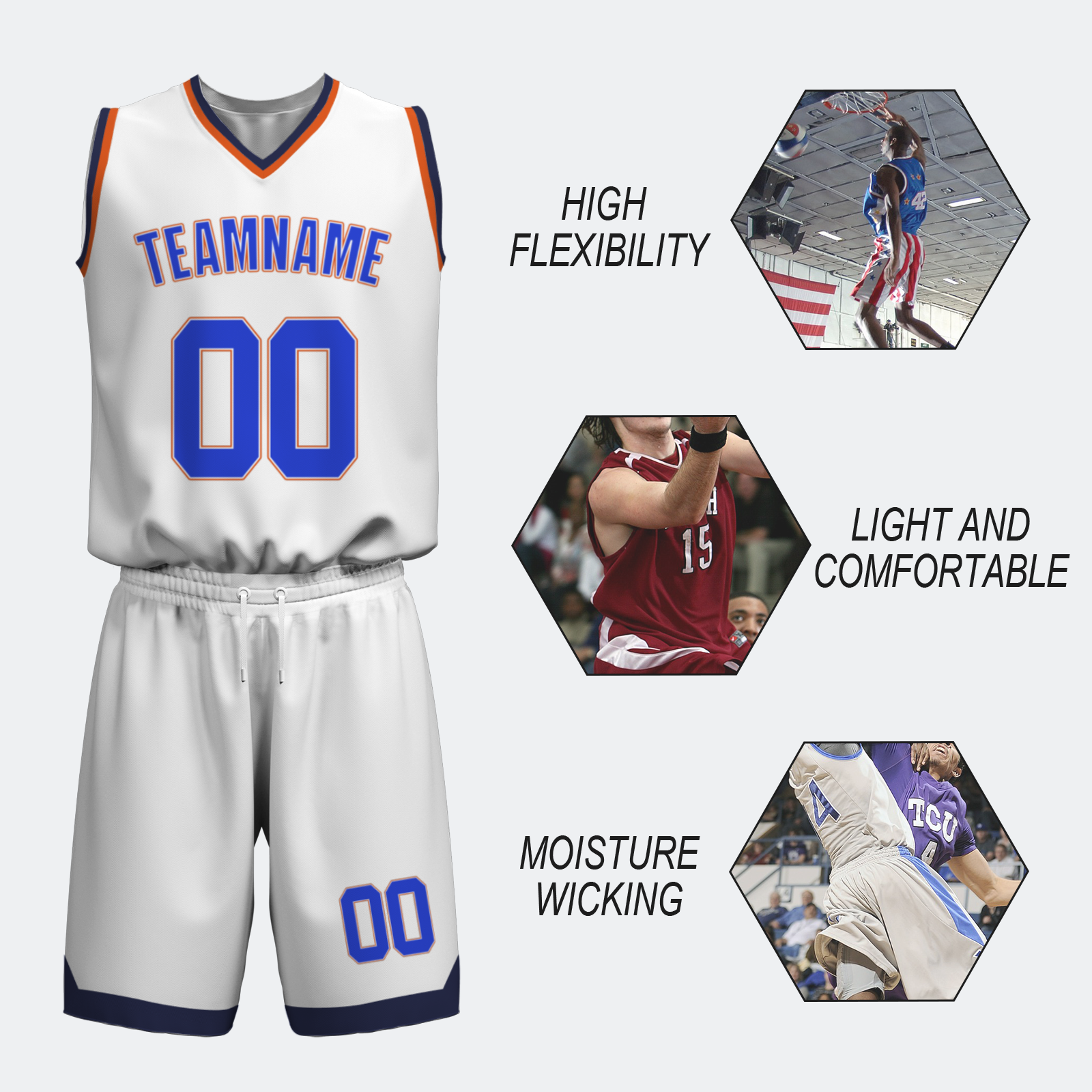 Custom Purple Mustard-White Authentic Basketball Uniform Jersey