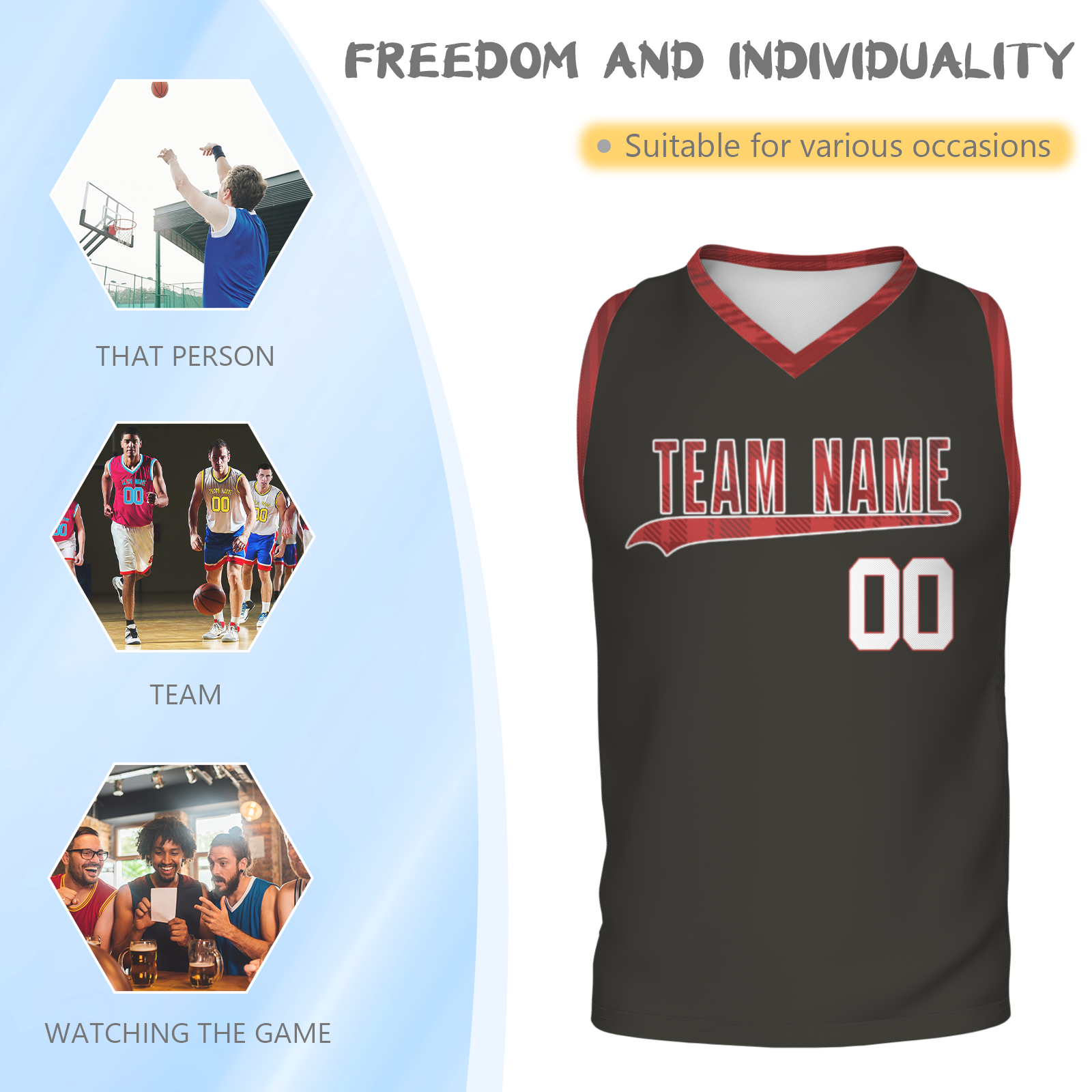 Custom White Dark Blue-Orange Authentic V-Neck Basketball Jersey